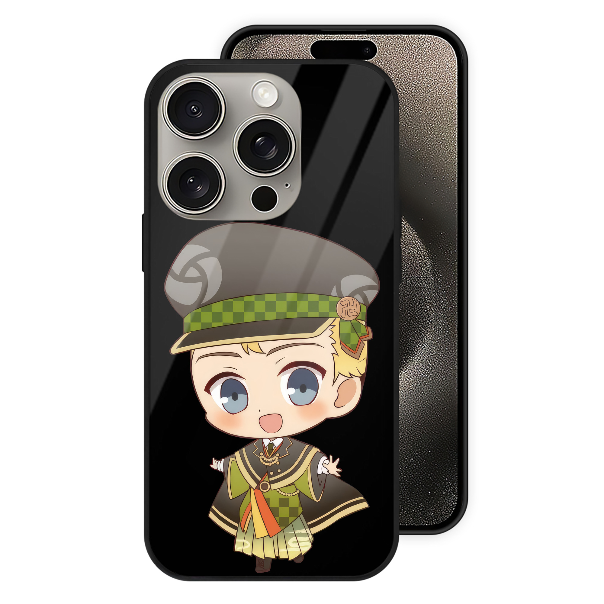 （画像用） 東京リベンジャーズ Tokyo Revengers 【iPhone15Pro対応】スマホケース 耐衝撃＆黄変防止 背面ガラス
