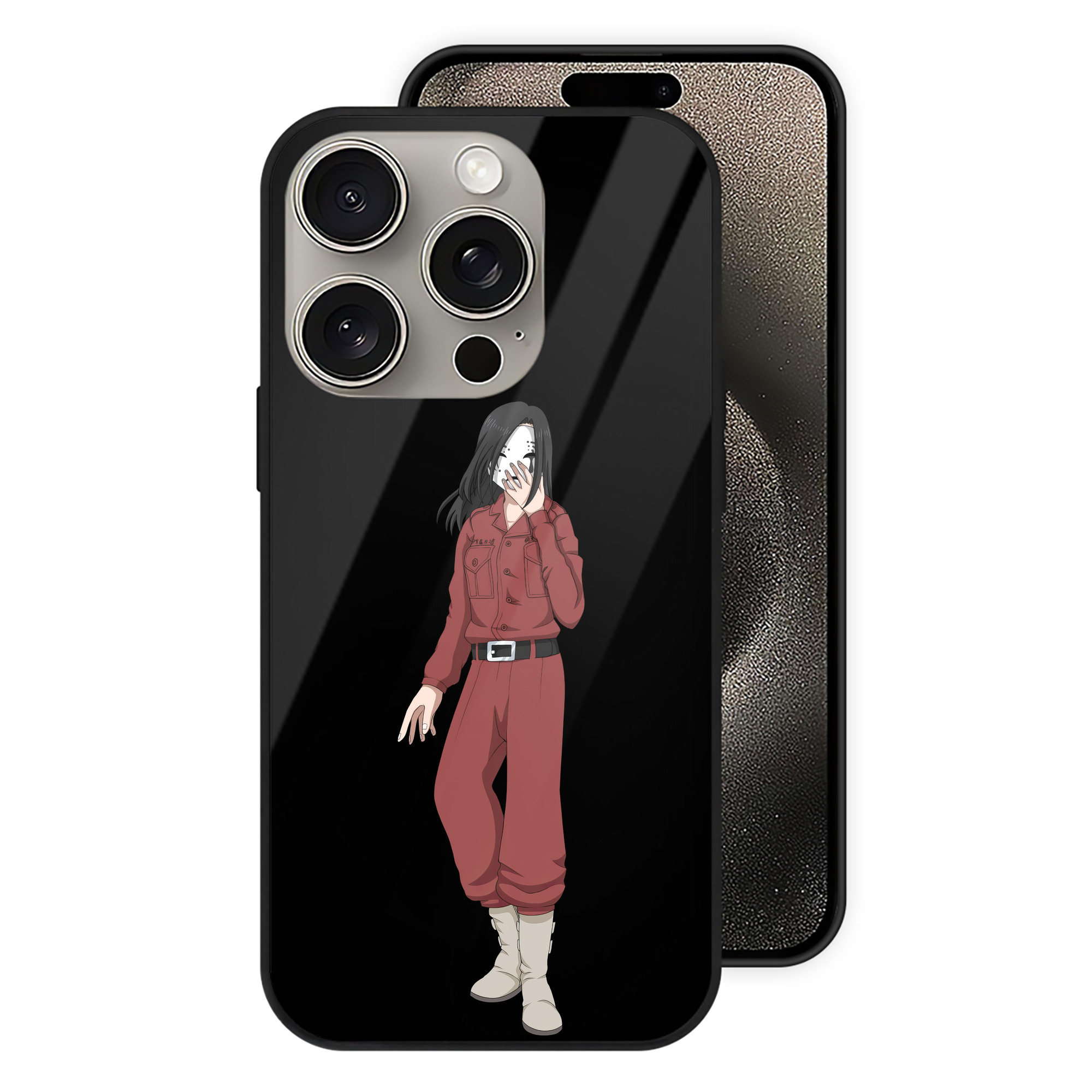 （画像用） 東京リベンジャーズ Tokyo Revengers 【iPhone15Pro対応】スマホケース 耐衝撃＆黄変防止 背面ガラス