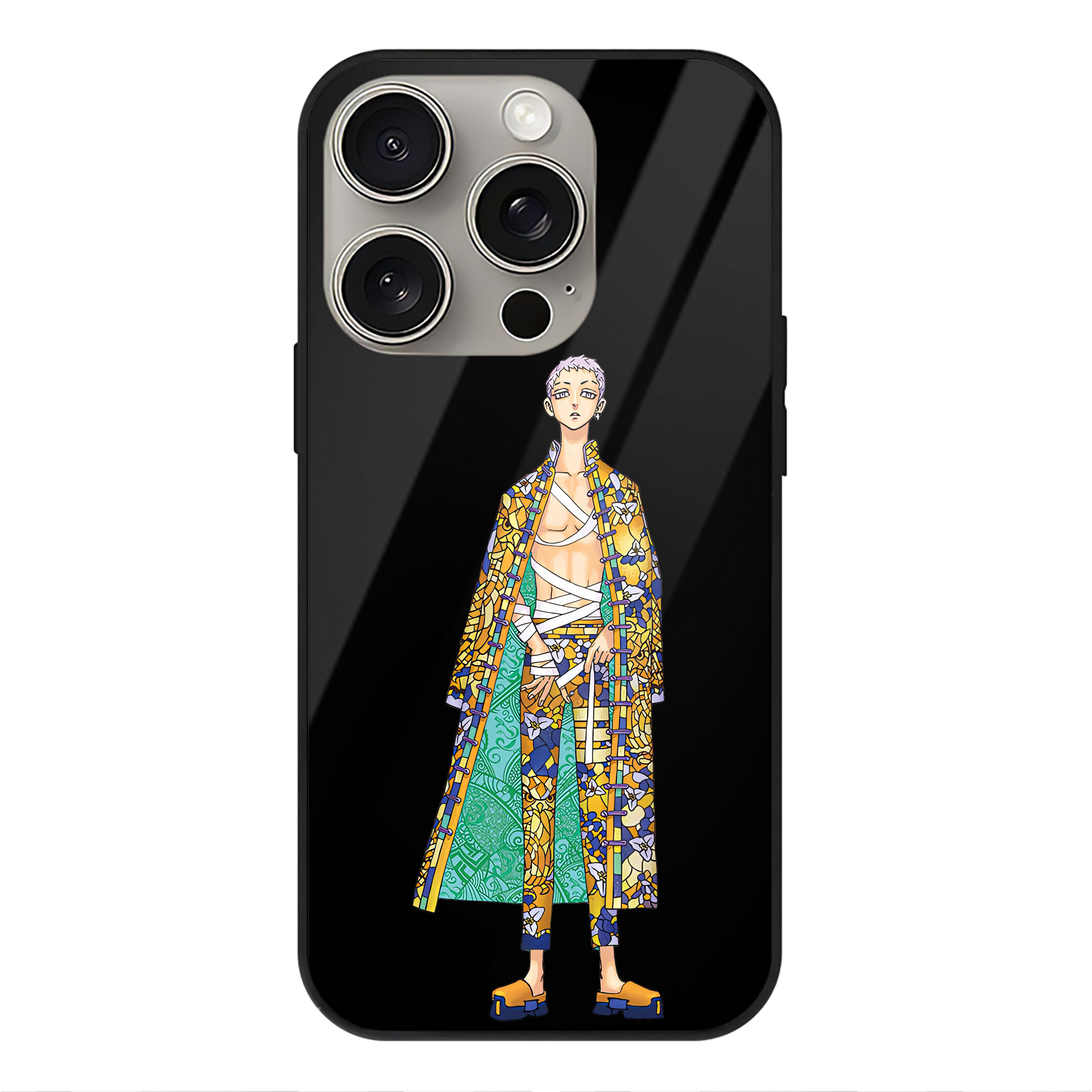 （画像用） 東京リベンジャーズ Tokyo Revengers 【iPhone15Pro対応】スマホケース 耐衝撃＆黄変防止 背面ガラス