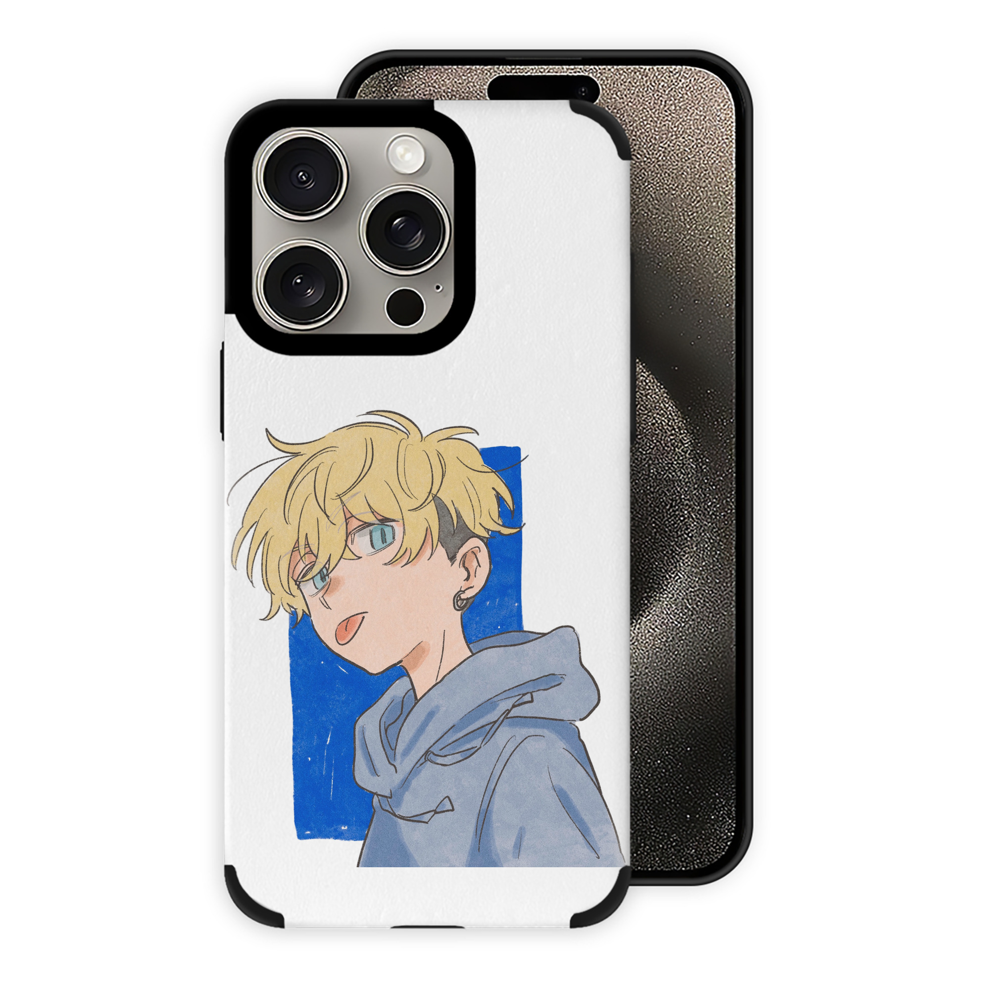 （画像用） 東京リベンジャーズ Tokyo Revengers 【iPhone15ProMax対応】 PUレザー スマホケース 耐衝撃＆黄変防止