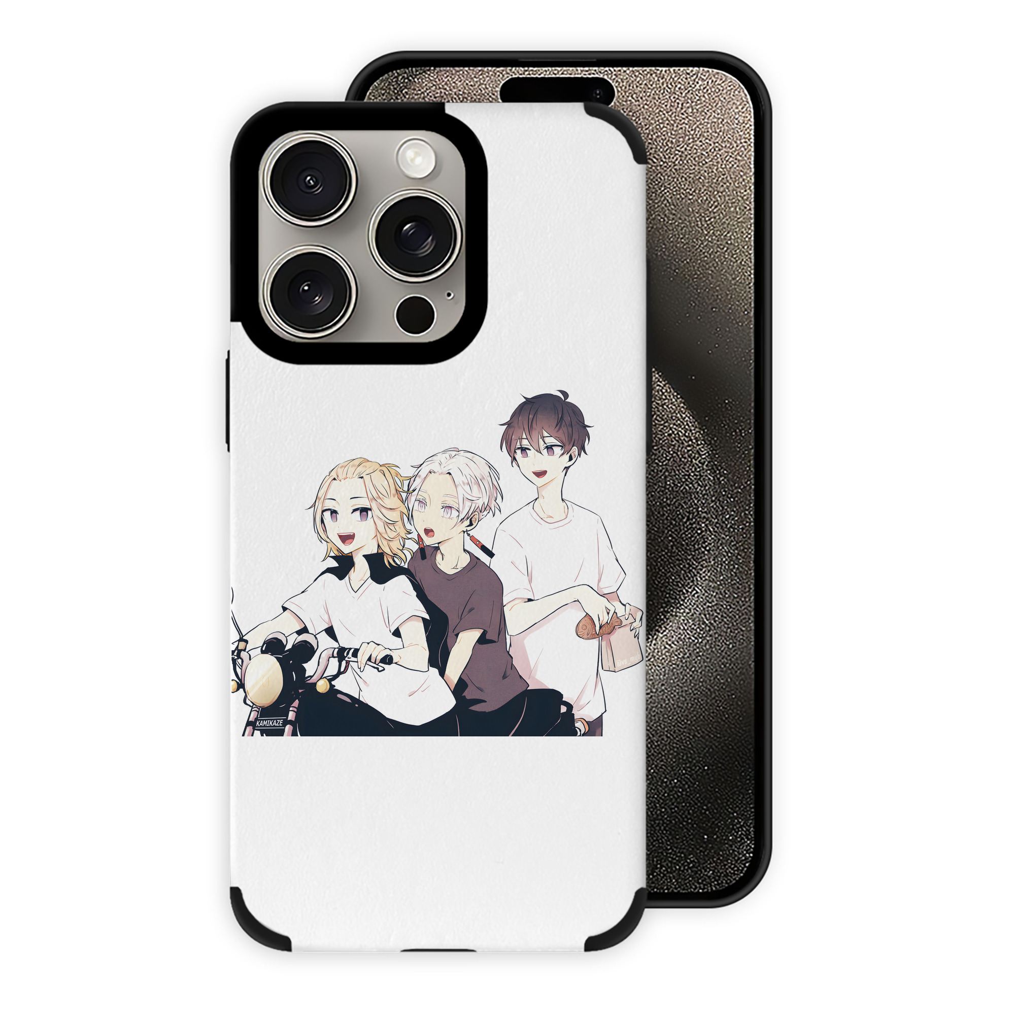 （画像用） 東京リベンジャーズ Tokyo Revengers 【iPhone15ProMax対応】 PUレザー スマホケース 耐衝撃＆黄変防止