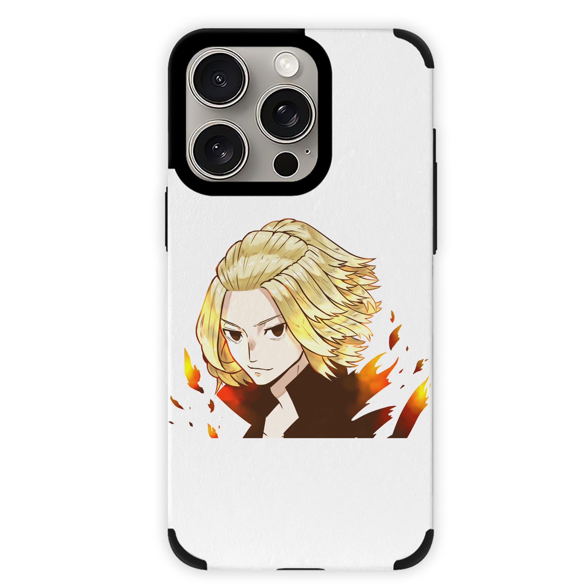 （画像用） 東京リベンジャーズ Tokyo Revengers 【iPhone15ProMax対応】 PUレザー スマホケース 耐衝撃＆黄変防止