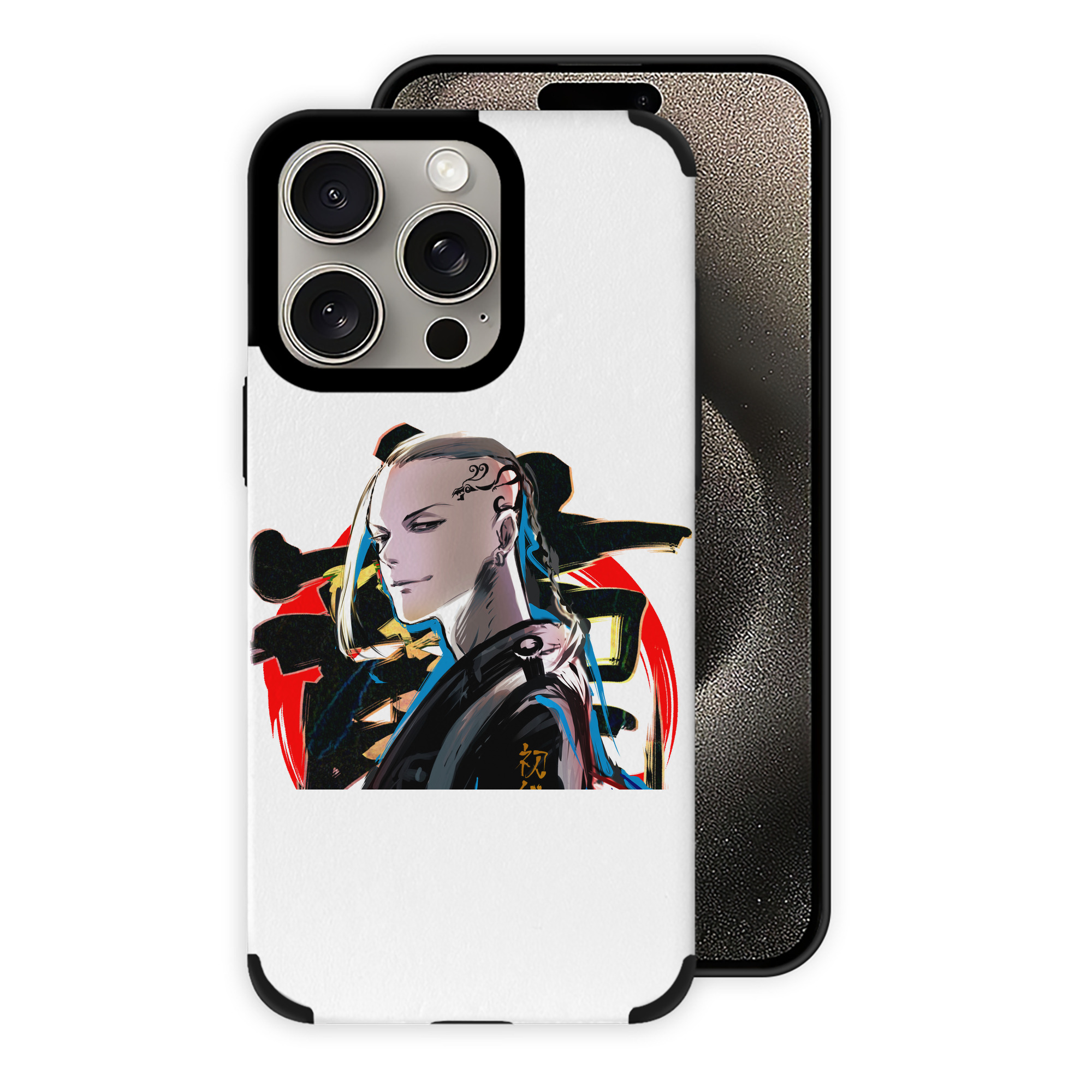 （画像用） 東京リベンジャーズ Tokyo Revengers 【iPhone15ProMax対応】 PUレザー スマホケース 耐衝撃＆黄変防止