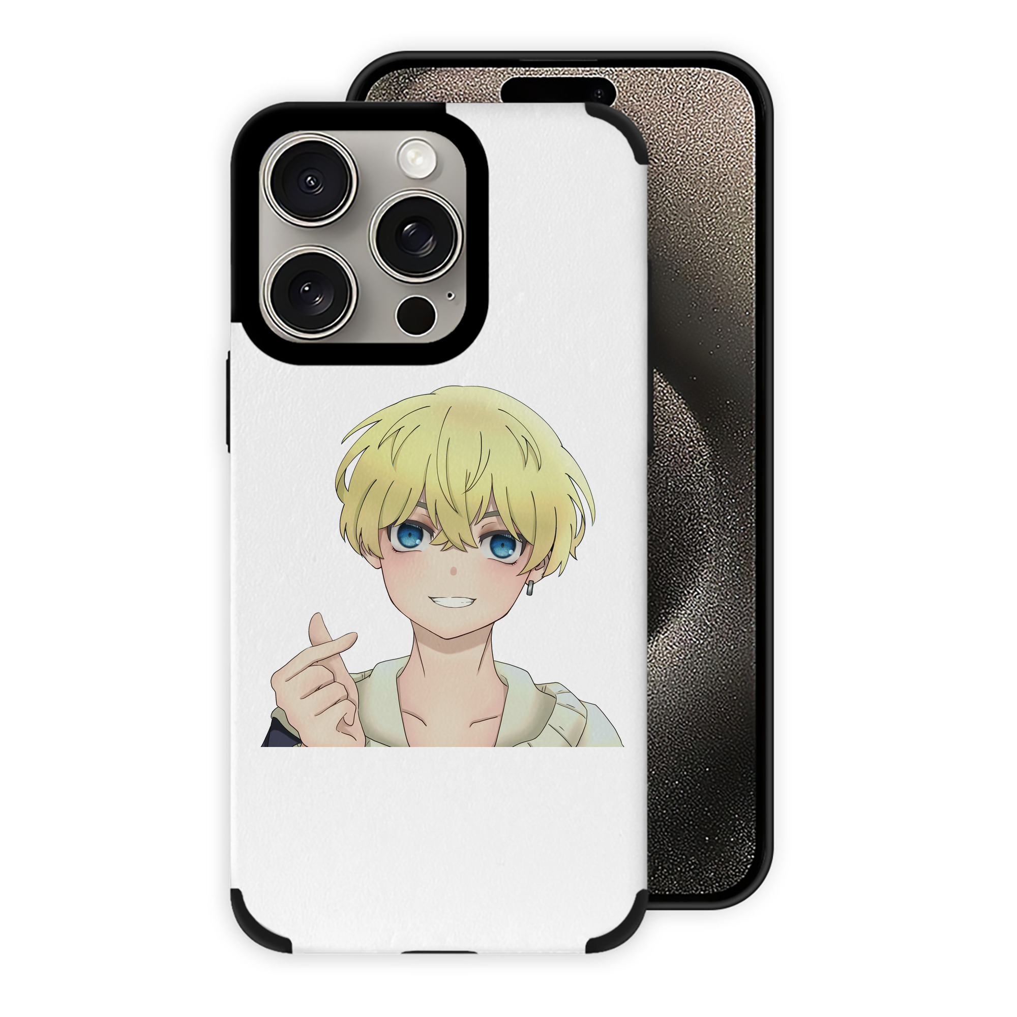 （画像用） 東京リベンジャーズ Tokyo Revengers 【iPhone15ProMax対応】 PUレザー スマホケース 耐衝撃＆黄変防止