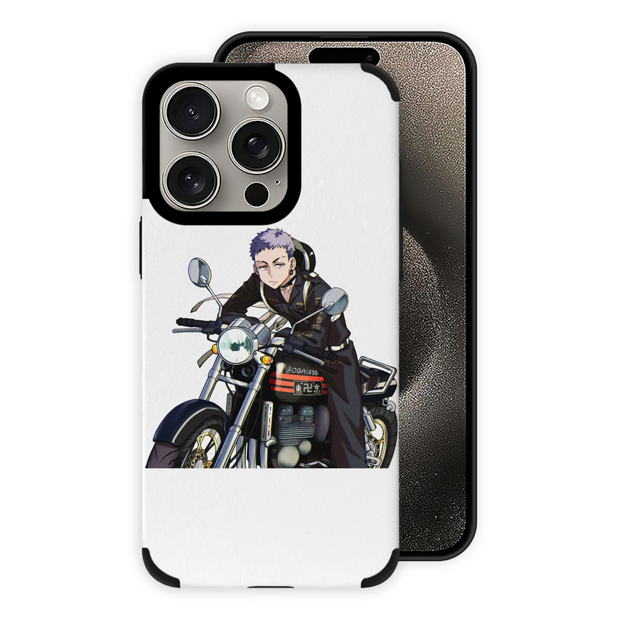 （画像用） 東京リベンジャーズ Tokyo Revengers 【iPhone15ProMax対応】 PUレザー スマホケース 耐衝撃＆黄変防止