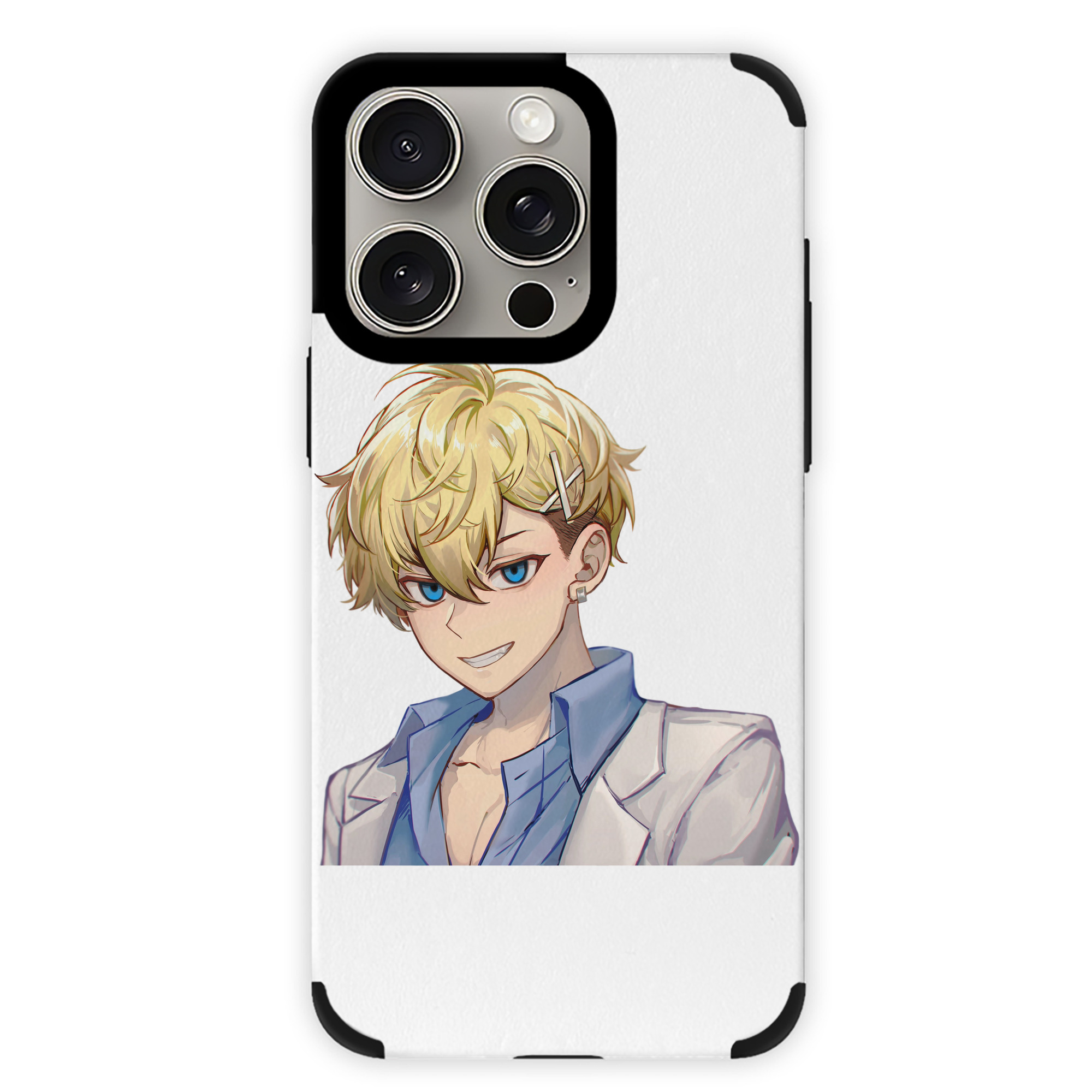 （画像用） 東京リベンジャーズ Tokyo Revengers 【iPhone15ProMax対応】 PUレザー スマホケース 耐衝撃＆黄変防止