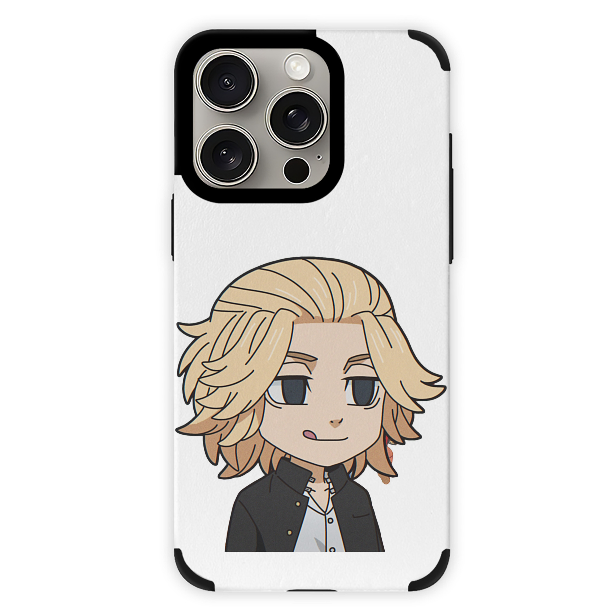 （画像用） 東京リベンジャーズ Tokyo Revengers 【iPhone15ProMax対応】 PUレザー スマホケース 耐衝撃＆黄変防止
