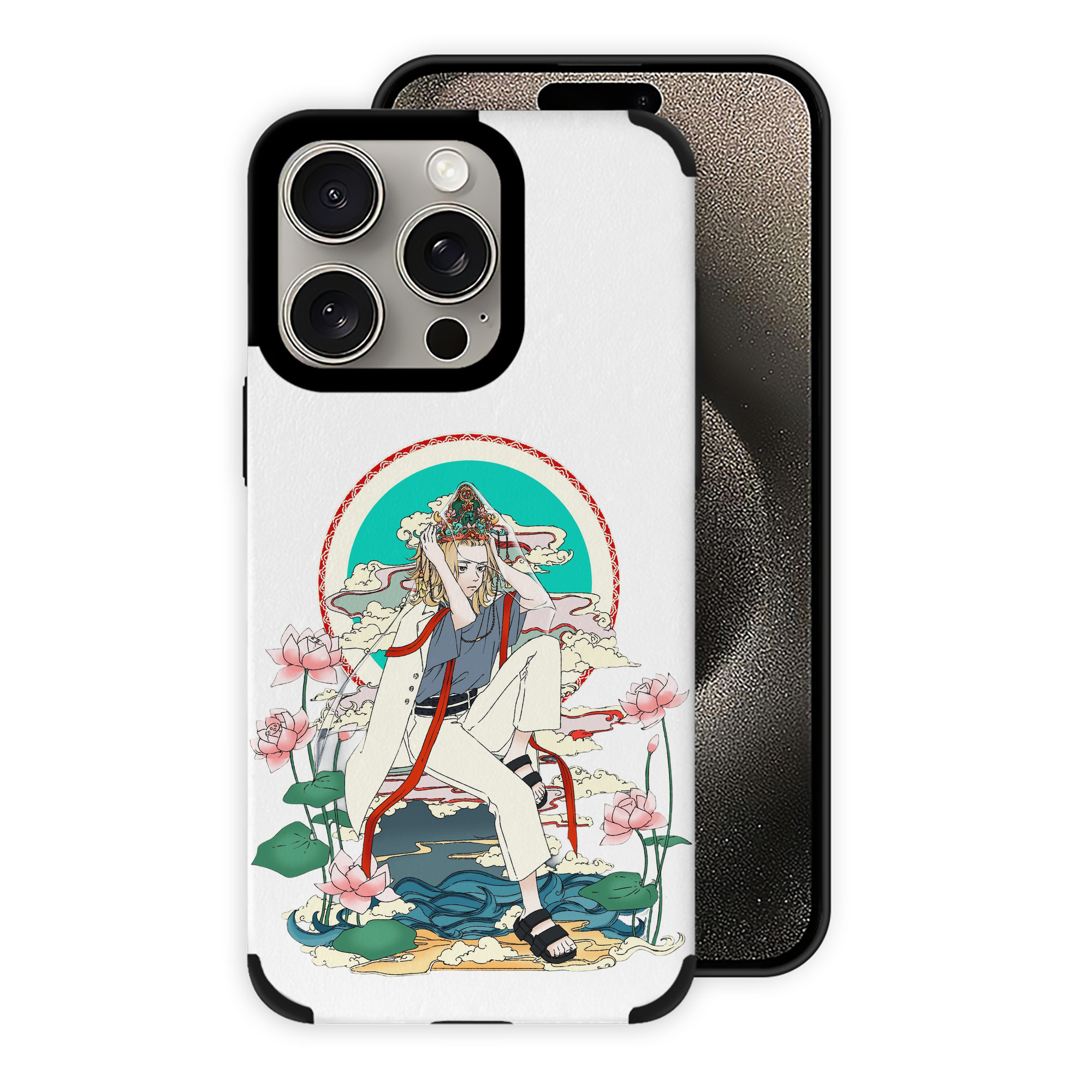（画像用） 東京リベンジャーズ Tokyo Revengers 【iPhone15ProMax対応】 PUレザー スマホケース 耐衝撃＆黄変防止