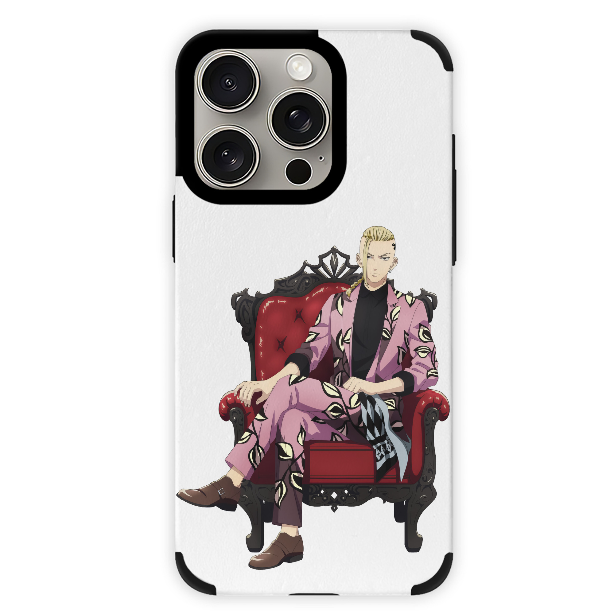 （画像用） 東京リベンジャーズ Tokyo Revengers 【iPhone15ProMax対応】 PUレザー スマホケース 耐衝撃＆黄変防止