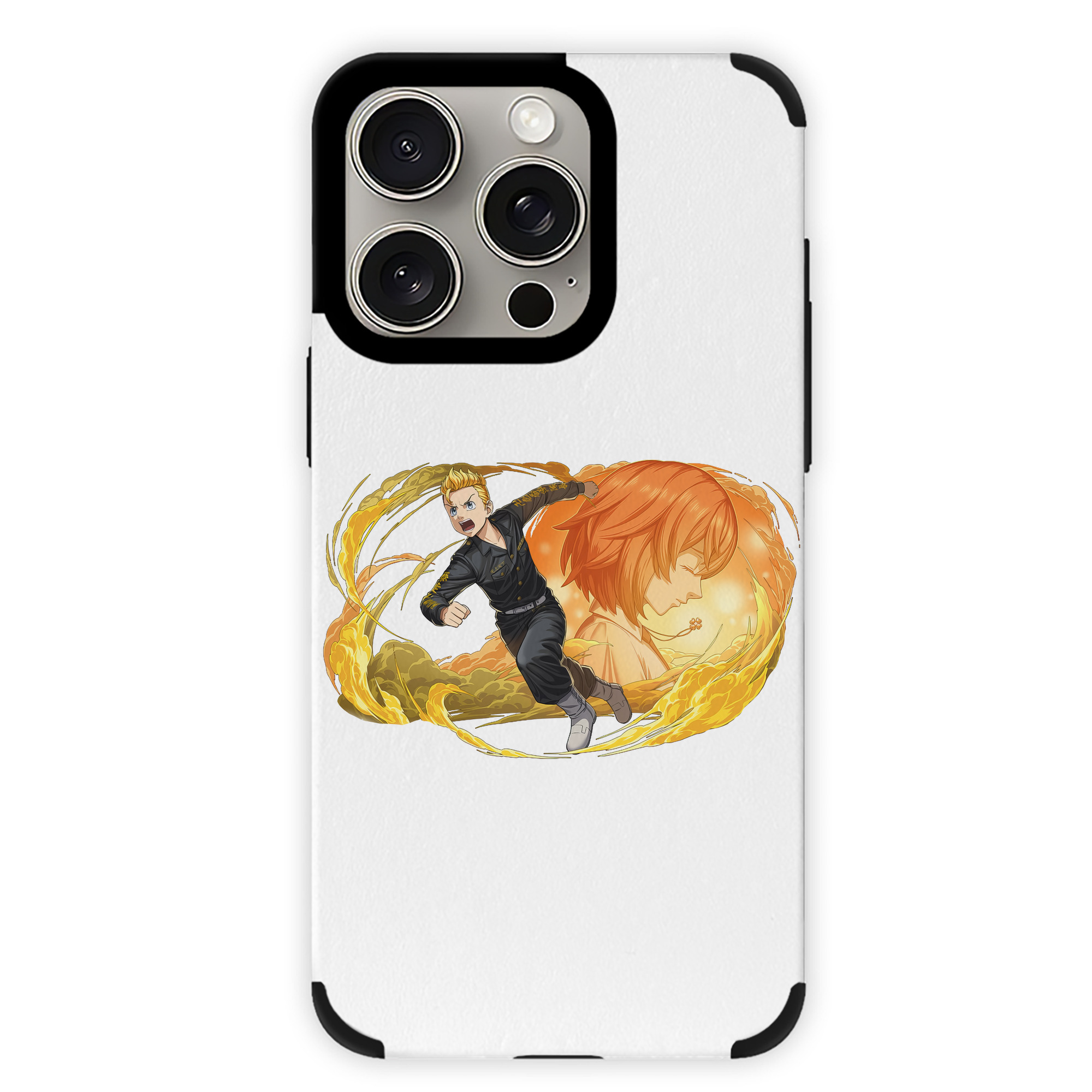 （画像用） 東京リベンジャーズ Tokyo Revengers 【iPhone15ProMax対応】 PUレザー スマホケース 耐衝撃＆黄変防止