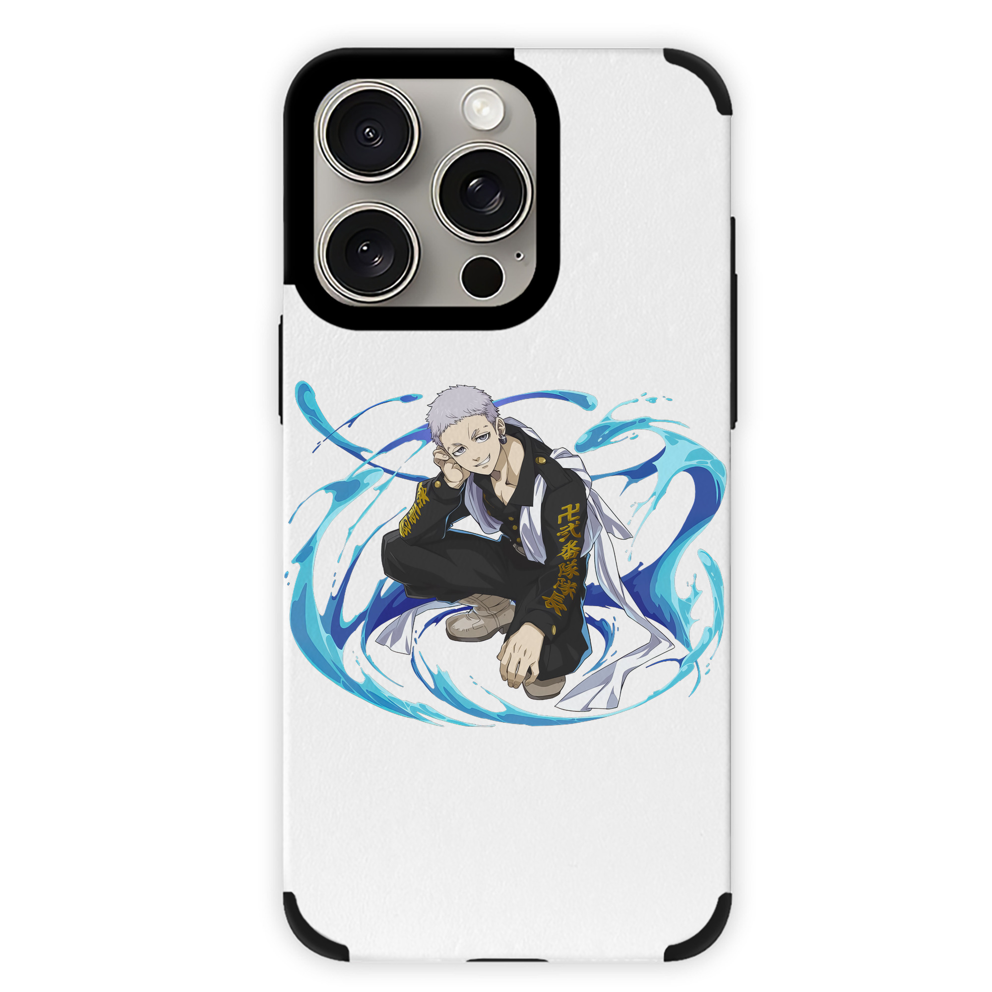 （画像用） 東京リベンジャーズ Tokyo Revengers 【iPhone15ProMax対応】 PUレザー スマホケース 耐衝撃＆黄変防止