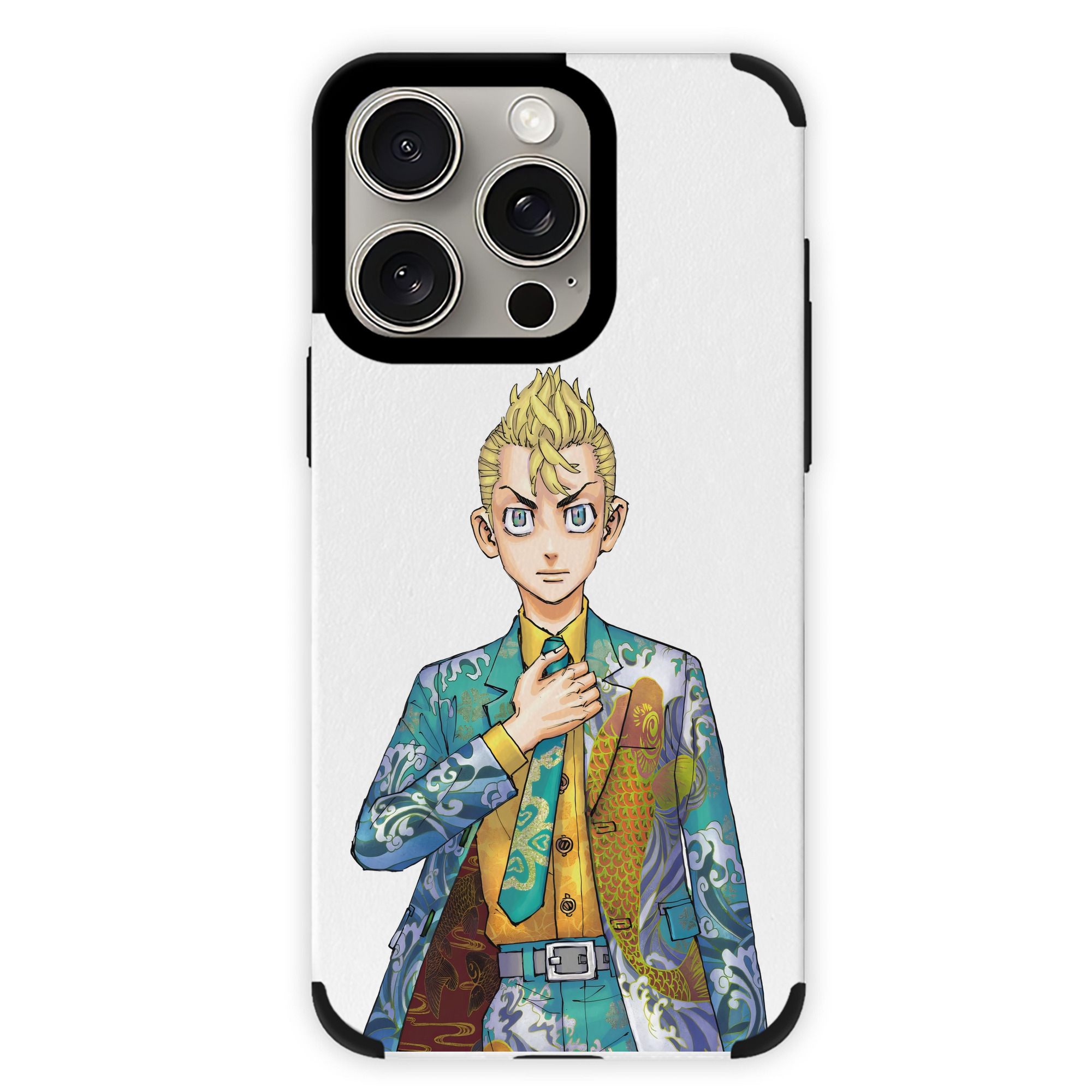 （画像用） 東京リベンジャーズ Tokyo Revengers 【iPhone15ProMax対応】 PUレザー スマホケース 耐衝撃＆黄変防止