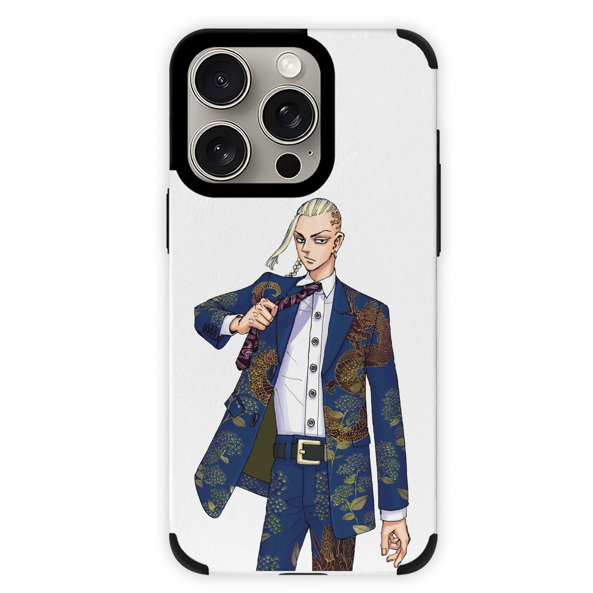 （画像用） 東京リベンジャーズ Tokyo Revengers 【iPhone15ProMax対応】 PUレザー スマホケース 耐衝撃＆黄変防止