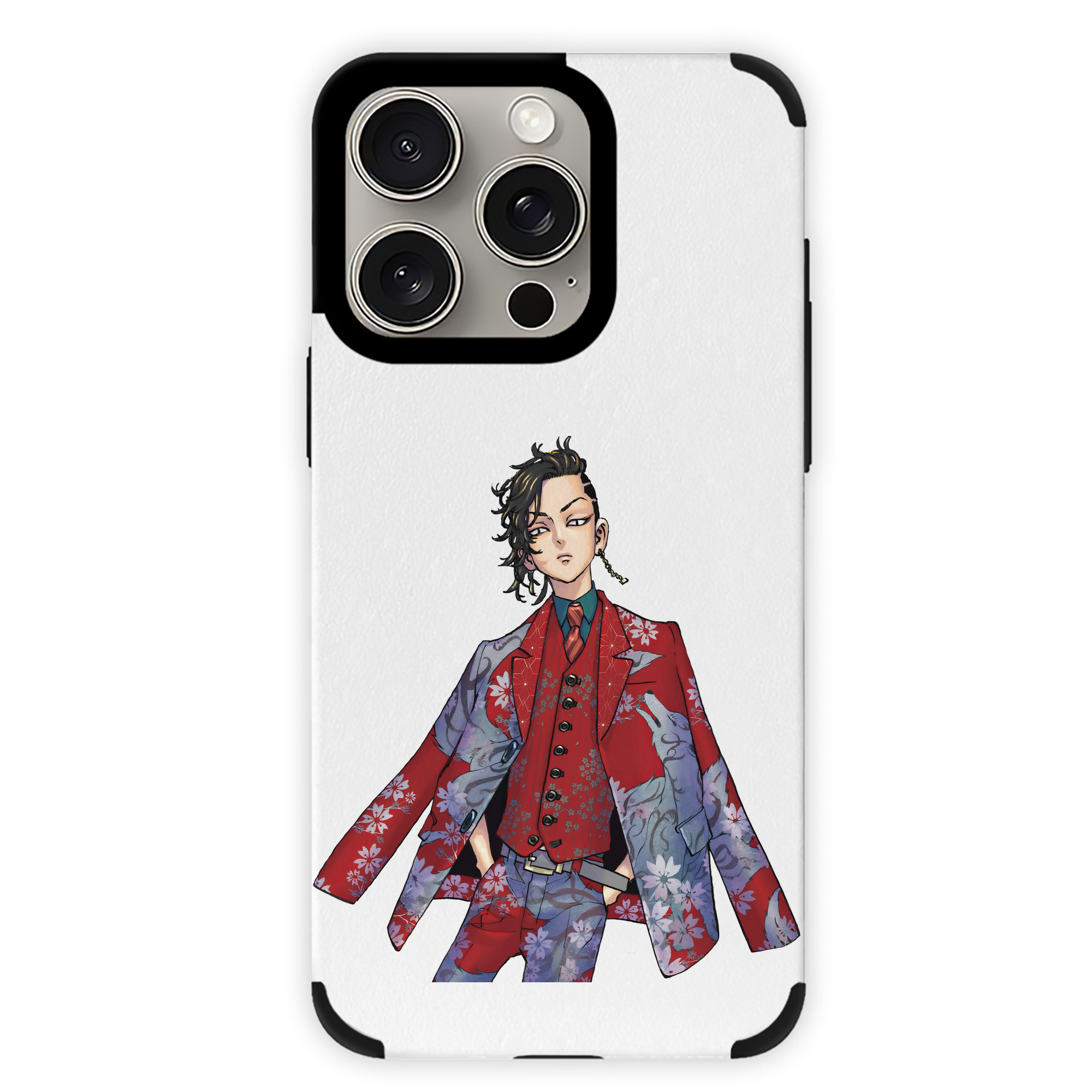 （画像用） 東京リベンジャーズ Tokyo Revengers 【iPhone15ProMax対応】 PUレザー スマホケース 耐衝撃＆黄変防止