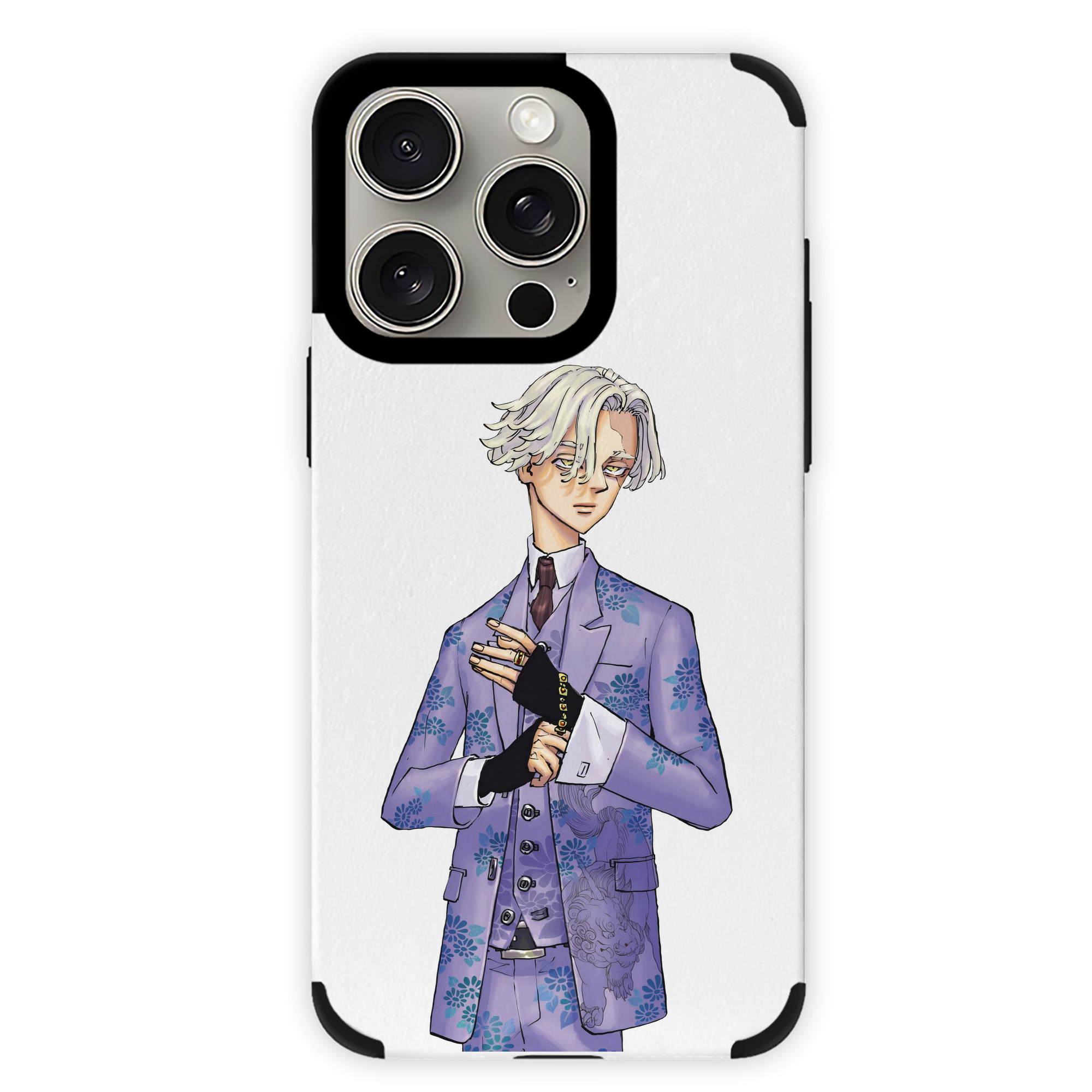 （画像用） 東京リベンジャーズ Tokyo Revengers 【iPhone15ProMax対応】 PUレザー スマホケース 耐衝撃＆黄変防止