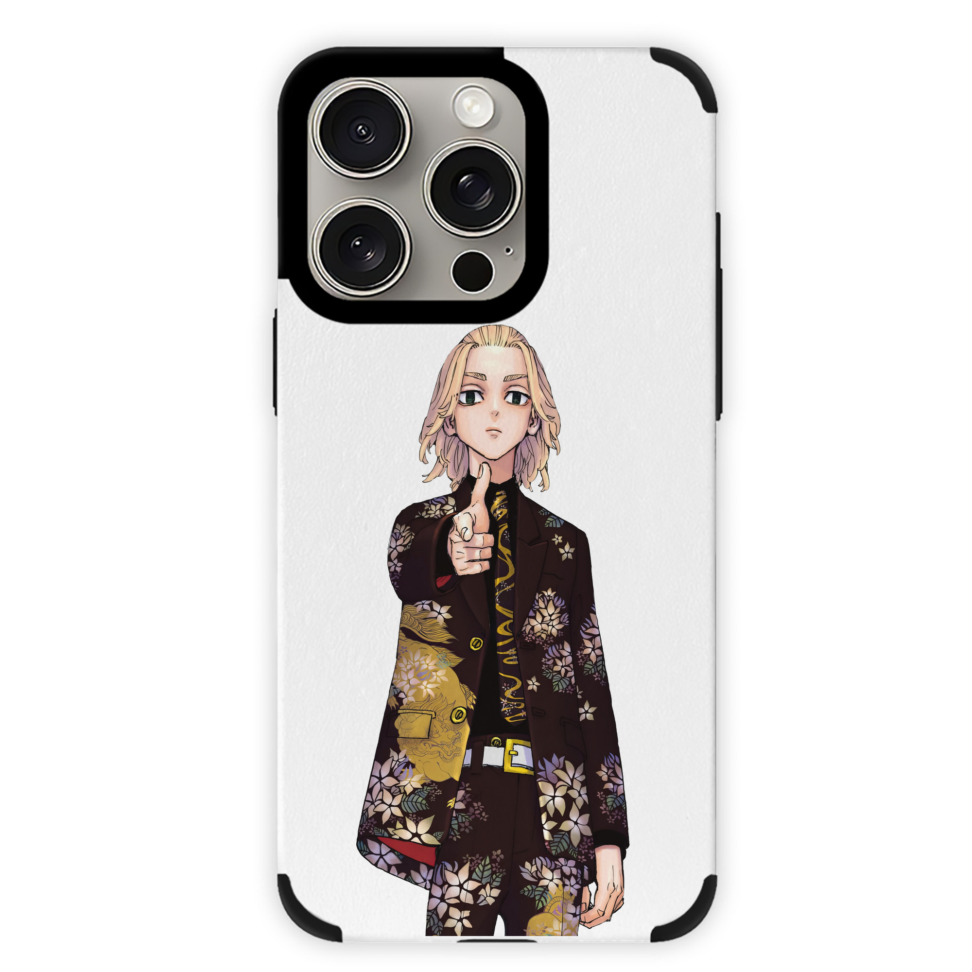 （画像用） 東京リベンジャーズ Tokyo Revengers 【iPhone15ProMax対応】 PUレザー スマホケース 耐衝撃＆黄変防止