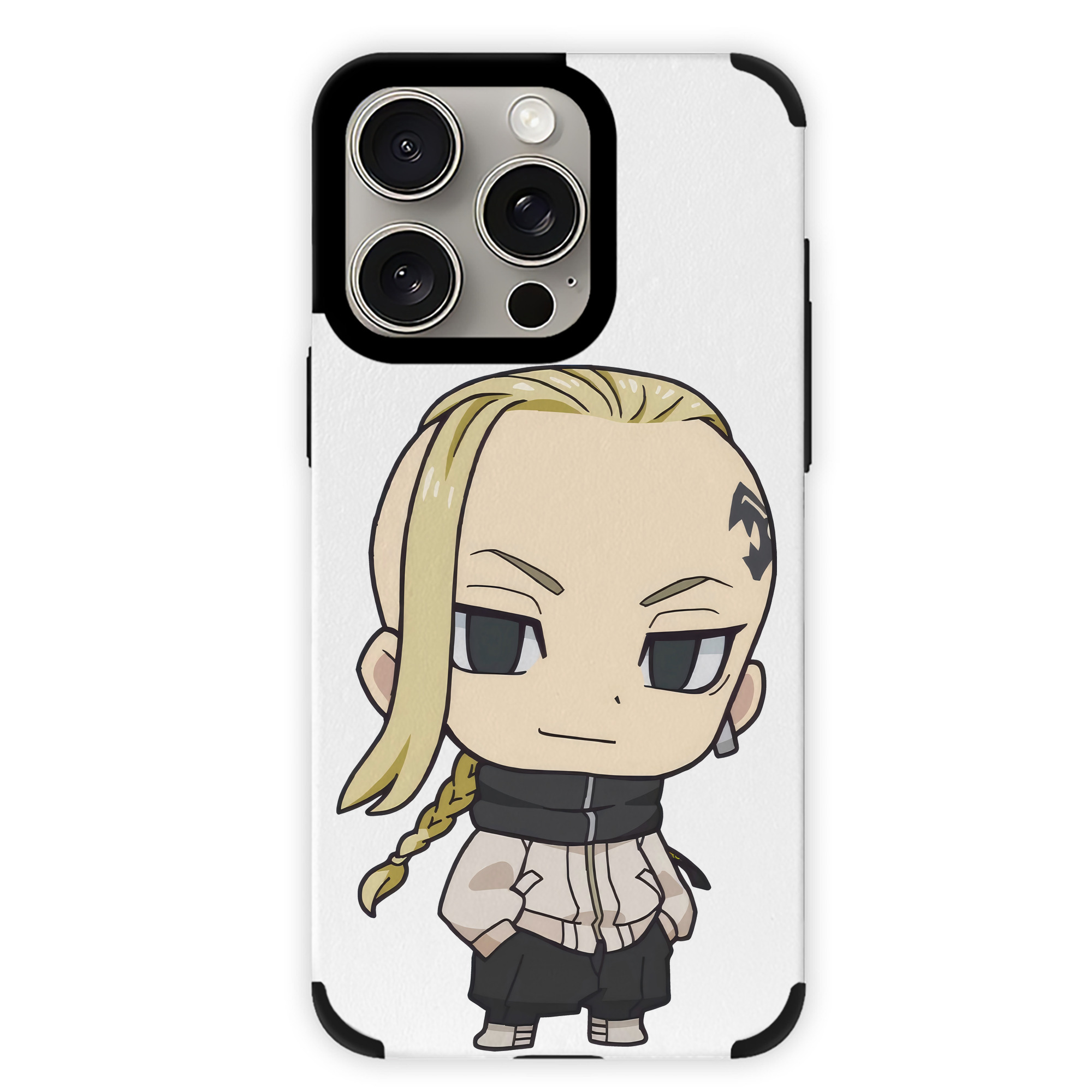 （画像用） 東京リベンジャーズ Tokyo Revengers 【iPhone15ProMax対応】 PUレザー スマホケース 耐衝撃＆黄変防止