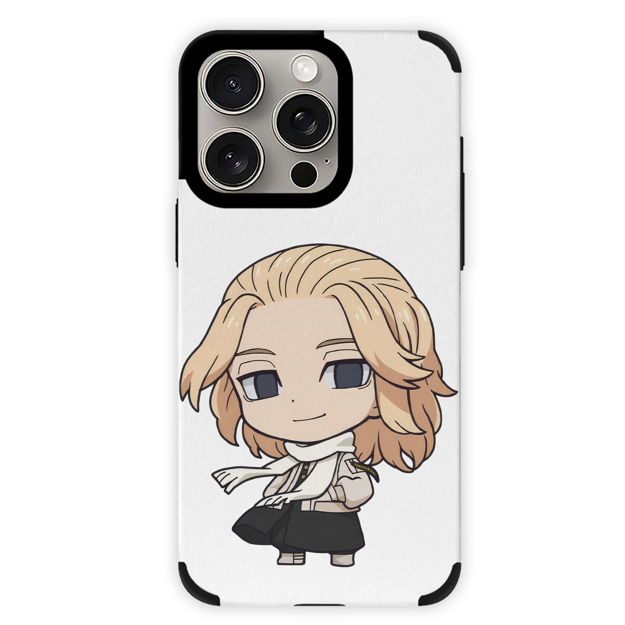 （画像用） 東京リベンジャーズ Tokyo Revengers 【iPhone15ProMax対応】 PUレザー スマホケース 耐衝撃＆黄変防止