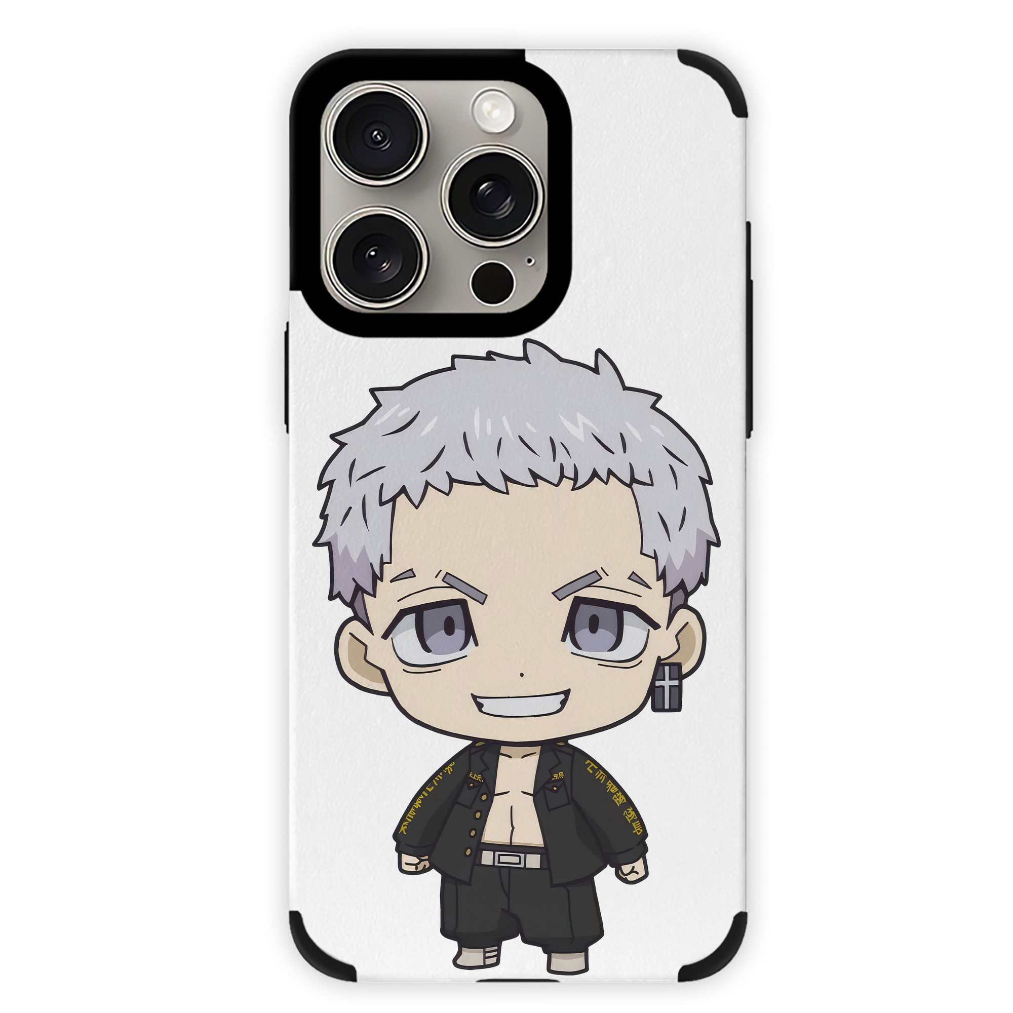 （画像用） 東京リベンジャーズ Tokyo Revengers 【iPhone15ProMax対応】 PUレザー スマホケース 耐衝撃＆黄変防止