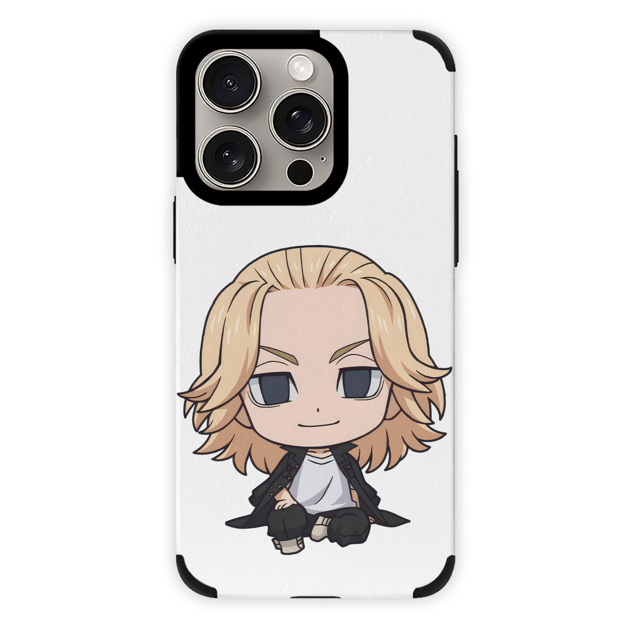 （画像用） 東京リベンジャーズ Tokyo Revengers 【iPhone15ProMax対応】 PUレザー スマホケース 耐衝撃＆黄変防止