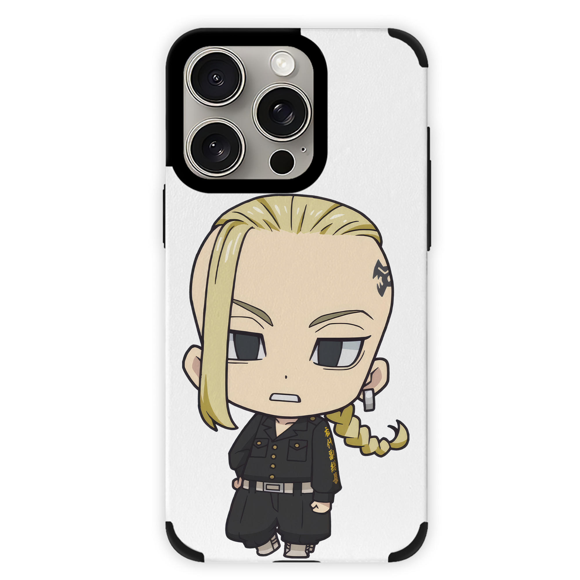 （画像用） 東京リベンジャーズ Tokyo Revengers 【iPhone15ProMax対応】 PUレザー スマホケース 耐衝撃＆黄変防止