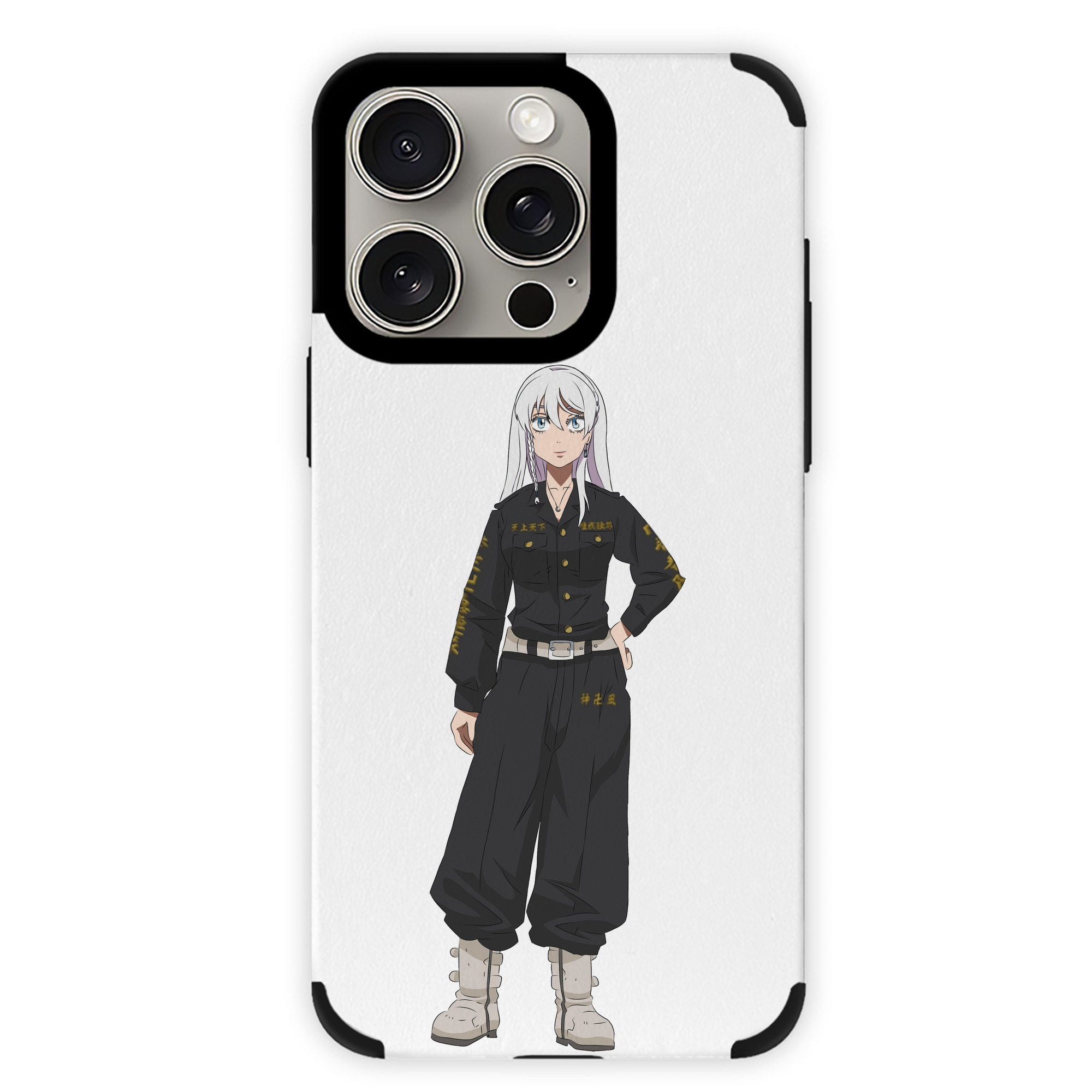 （画像用） 東京リベンジャーズ Tokyo Revengers 【iPhone15ProMax対応】 PUレザー スマホケース 耐衝撃＆黄変防止