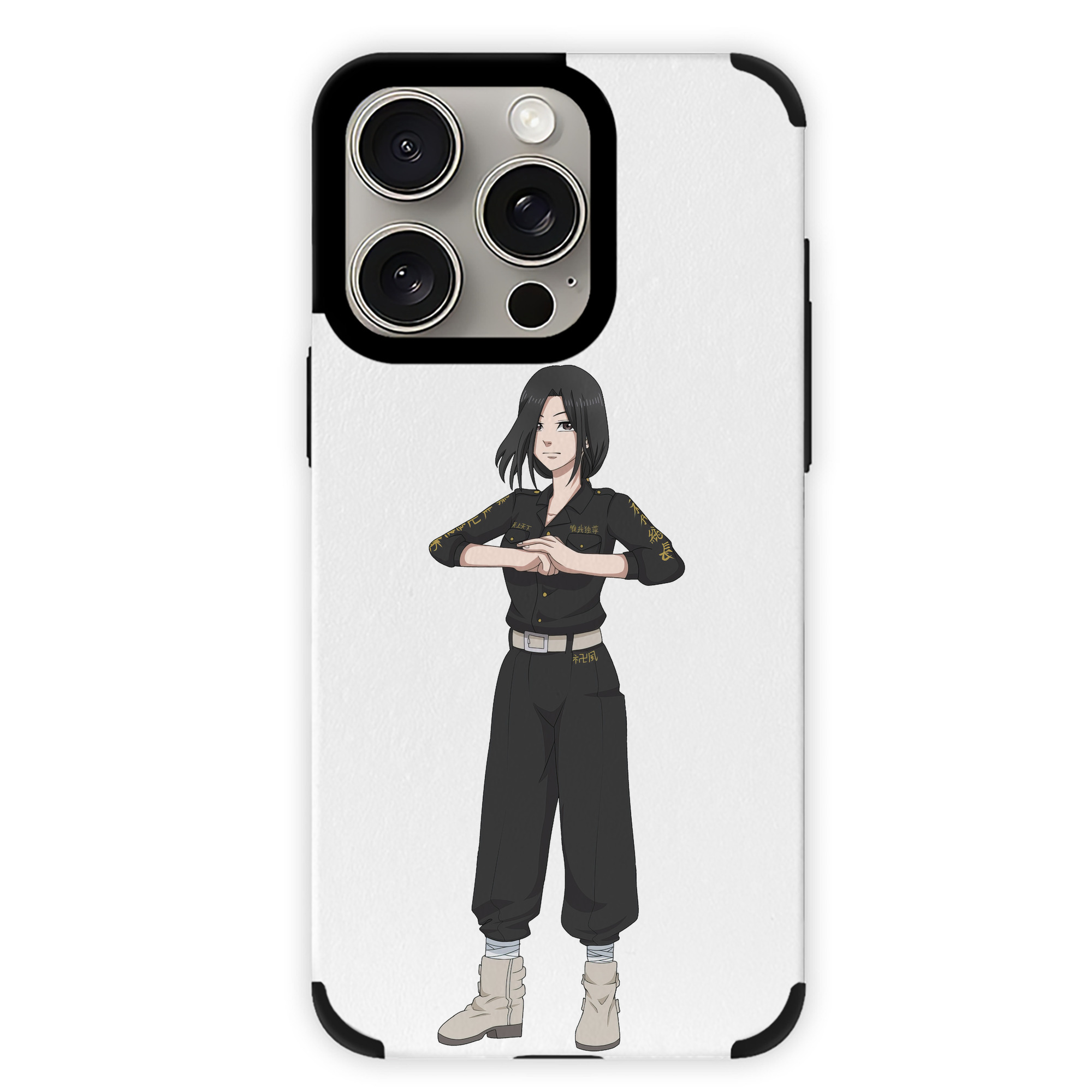 （画像用） 東京リベンジャーズ Tokyo Revengers 【iPhone15ProMax対応】 PUレザー スマホケース 耐衝撃＆黄変防止