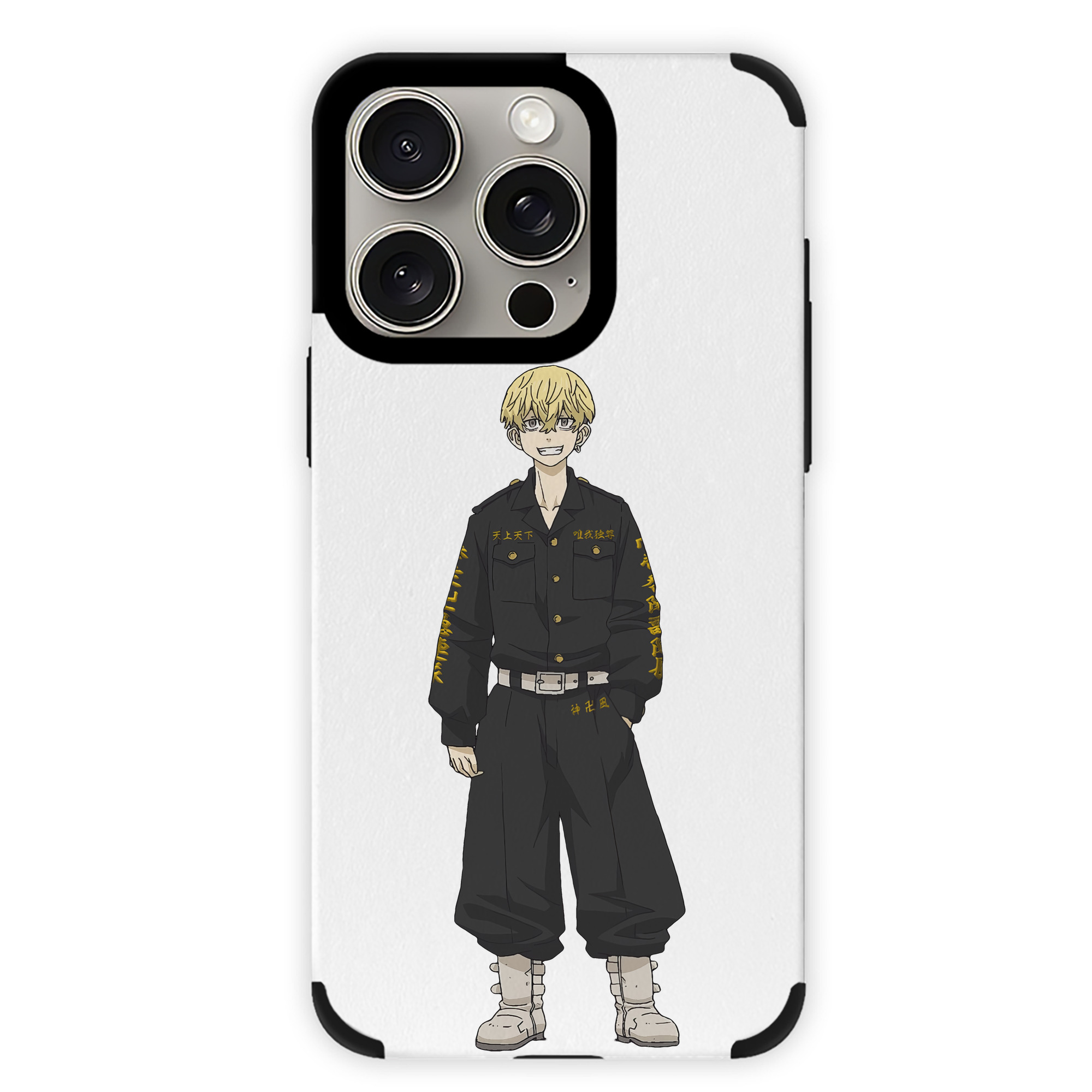 （画像用） 東京リベンジャーズ Tokyo Revengers 【iPhone15ProMax対応】 PUレザー スマホケース 耐衝撃＆黄変防止