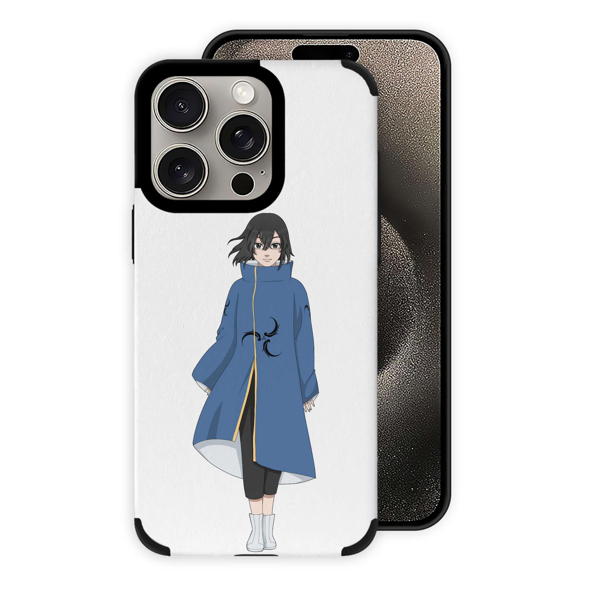 （画像用） 東京リベンジャーズ Tokyo Revengers 【iPhone15ProMax対応】 PUレザー スマホケース 耐衝撃＆黄変防止