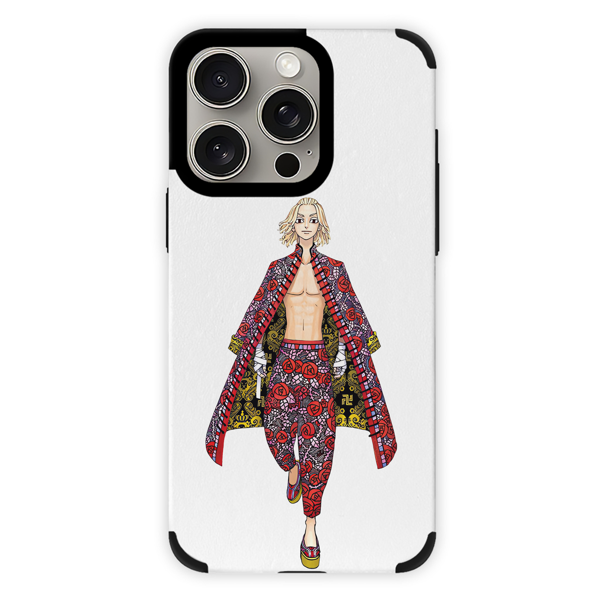（画像用） 東京リベンジャーズ Tokyo Revengers 【iPhone15ProMax対応】 PUレザー スマホケース 耐衝撃＆黄変防止
