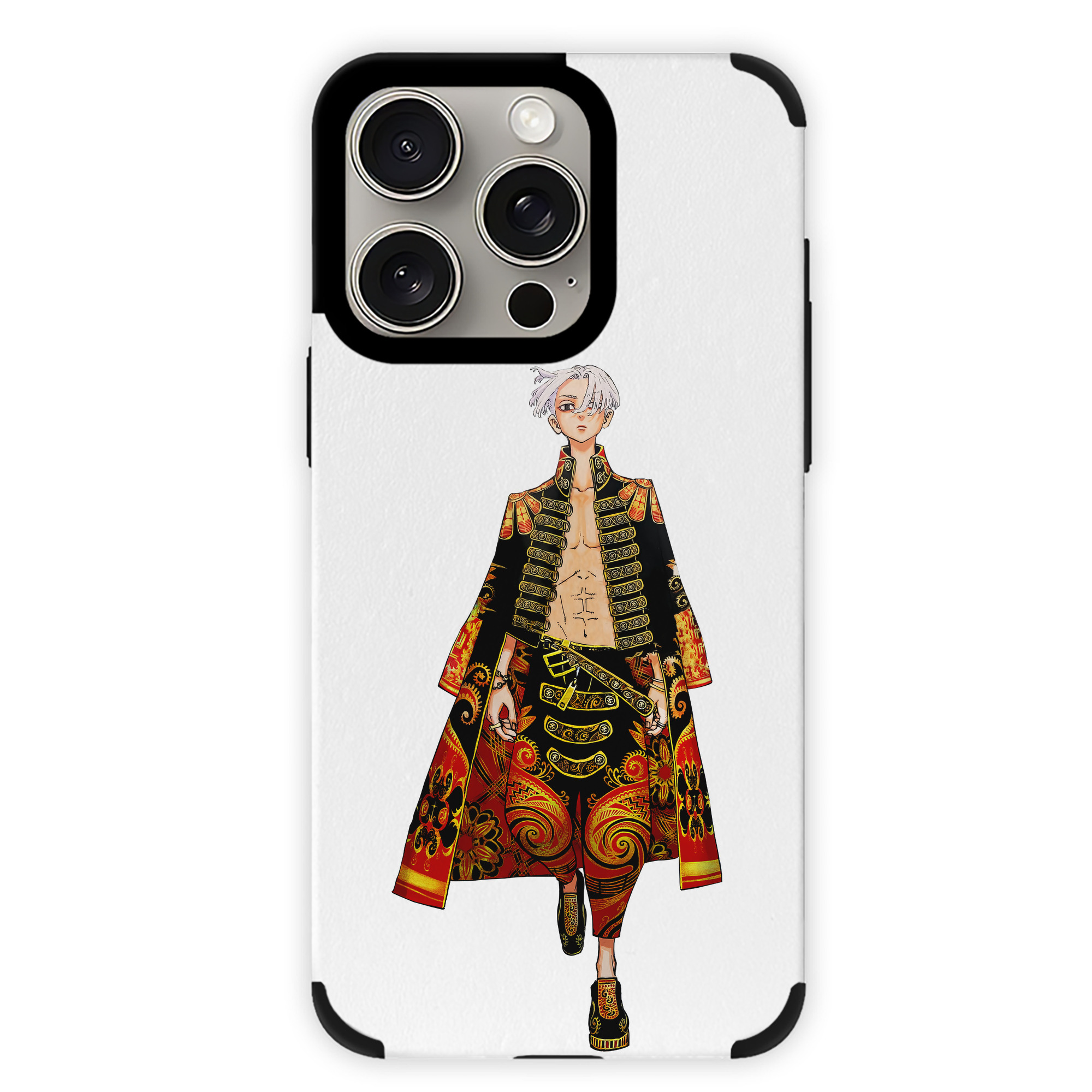 （画像用） 東京リベンジャーズ Tokyo Revengers 【iPhone15ProMax対応】 PUレザー スマホケース 耐衝撃＆黄変防止