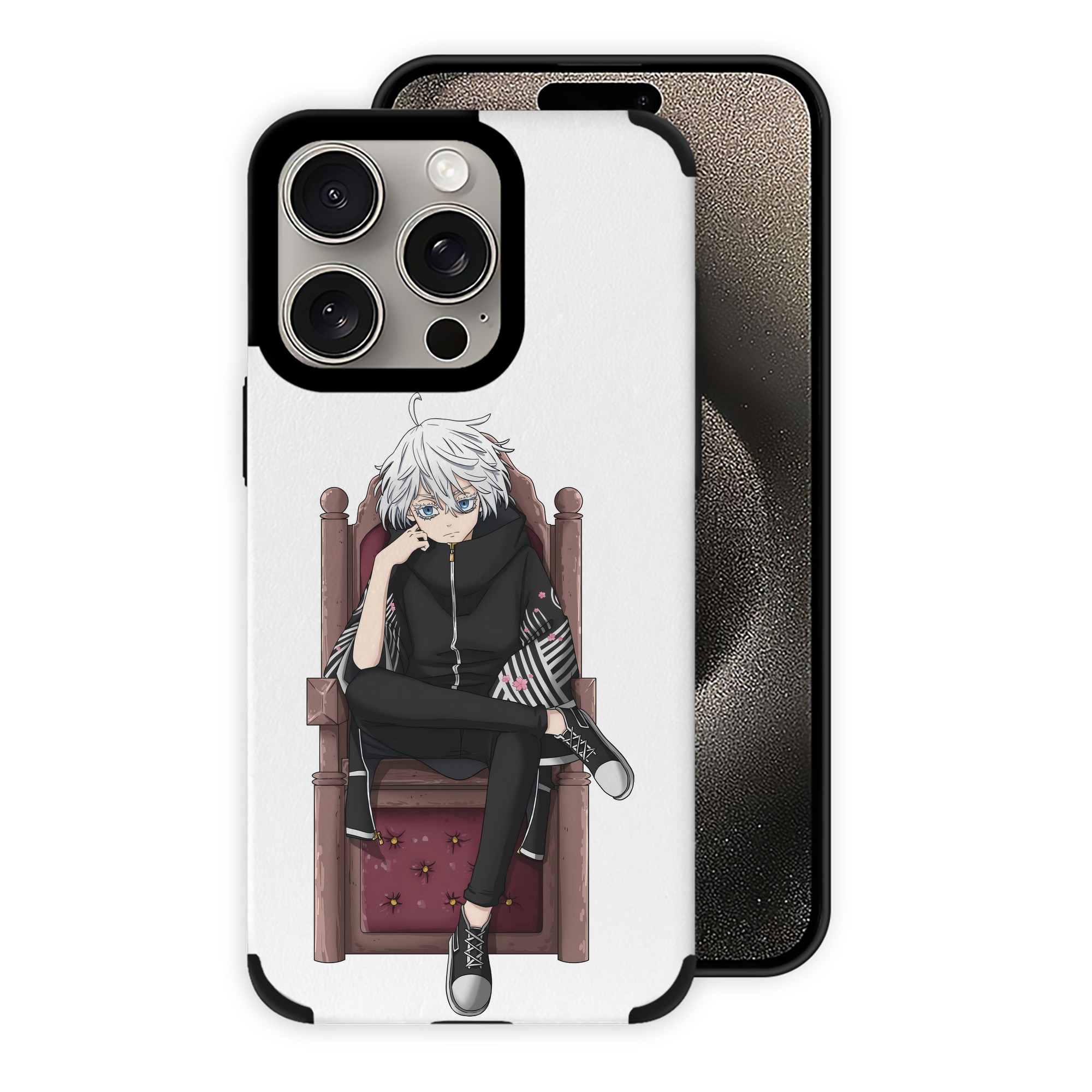 （画像用） 東京リベンジャーズ Tokyo Revengers 【iPhone15ProMax対応】 PUレザー スマホケース 耐衝撃＆黄変防止