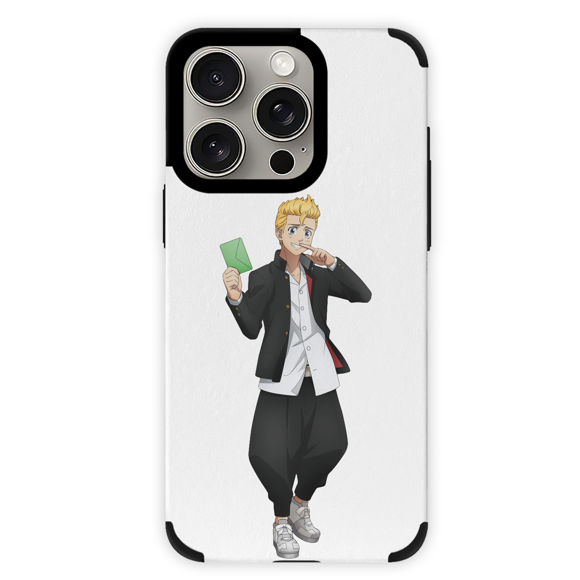 （画像用） 東京リベンジャーズ Tokyo Revengers 【iPhone15ProMax対応】 PUレザー スマホケース 耐衝撃＆黄変防止