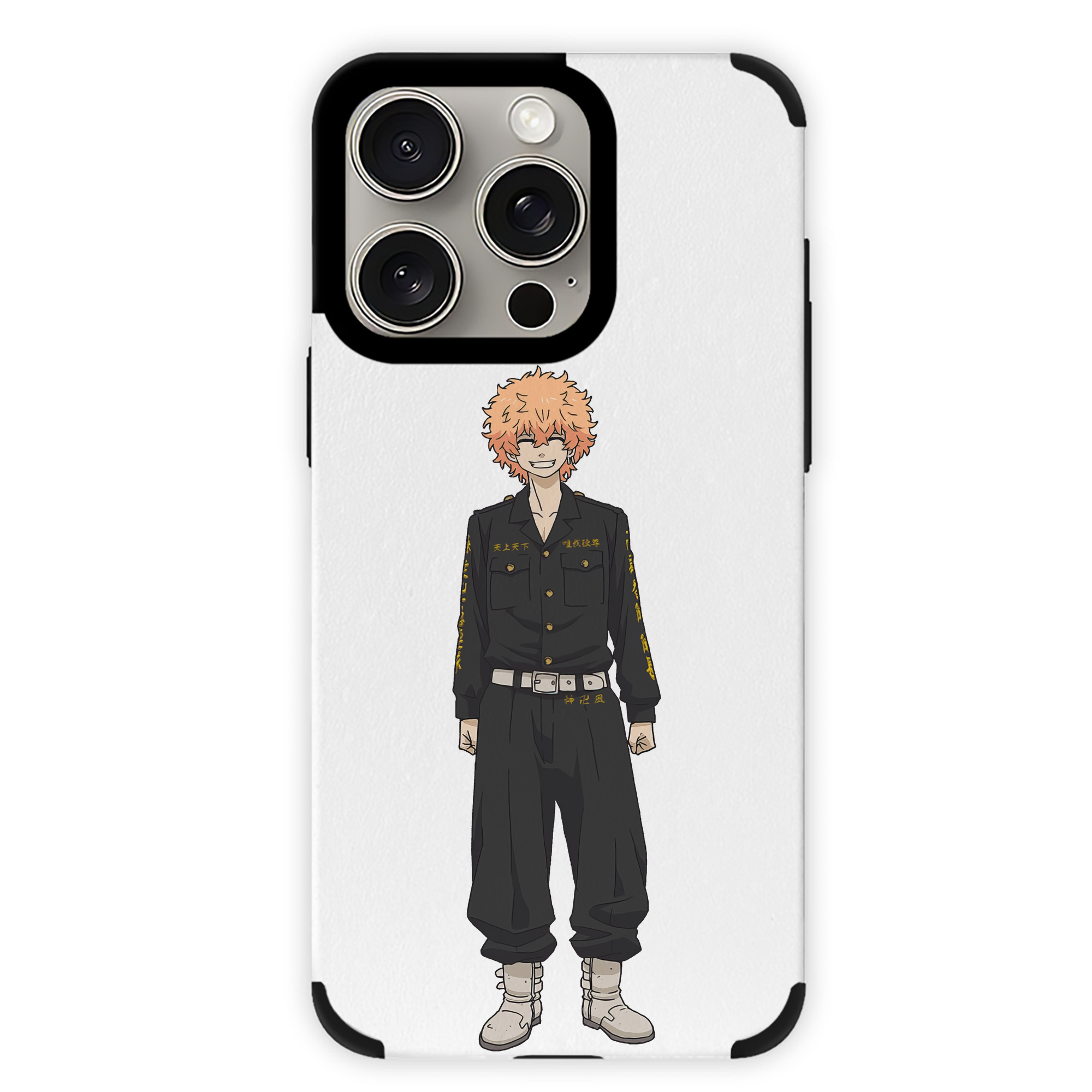 （画像用） 東京リベンジャーズ Tokyo Revengers 【iPhone15ProMax対応】 PUレザー スマホケース 耐衝撃＆黄変防止