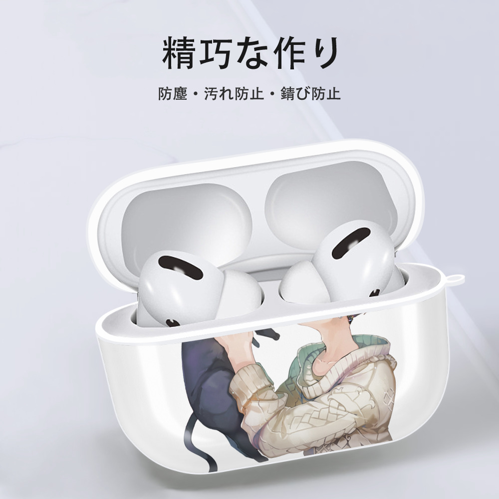東京リベンジャーズ Tokyo Revengers 【AirPods Pro用】ハードシェル保護ケース 耐衝撃・防指紋・カラビナ付き商品仕様