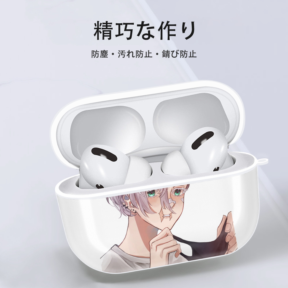 東京リベンジャーズ Tokyo Revengers 【AirPods Pro用】ハードシェル保護ケース 耐衝撃・防指紋・カラビナ付き商品仕様