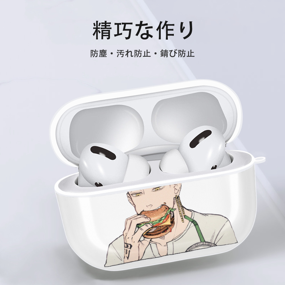 東京リベンジャーズ Tokyo Revengers 【AirPods Pro用】ハードシェル保護ケース 耐衝撃・防指紋・カラビナ付き商品仕様