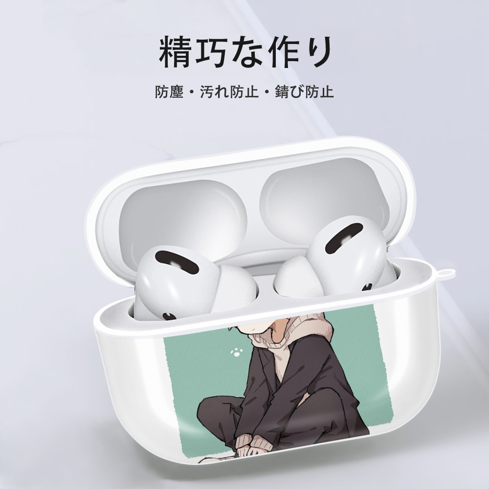 東京リベンジャーズ Tokyo Revengers 【AirPods Pro用】ハードシェル保護ケース 耐衝撃・防指紋・カラビナ付き商品仕様