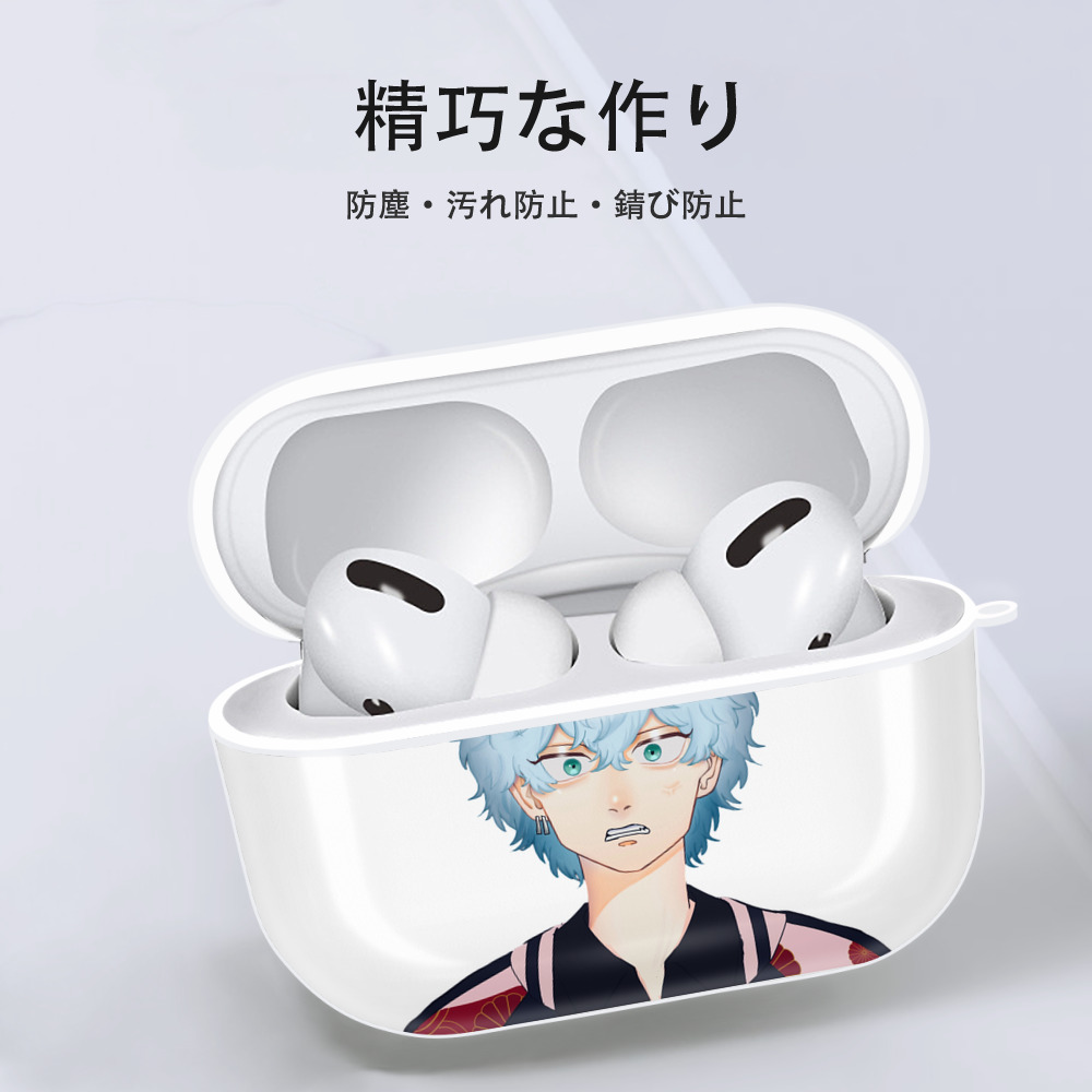 東京リベンジャーズ Tokyo Revengers 【AirPods Pro用】ハードシェル保護ケース 耐衝撃・防指紋・カラビナ付き商品仕様