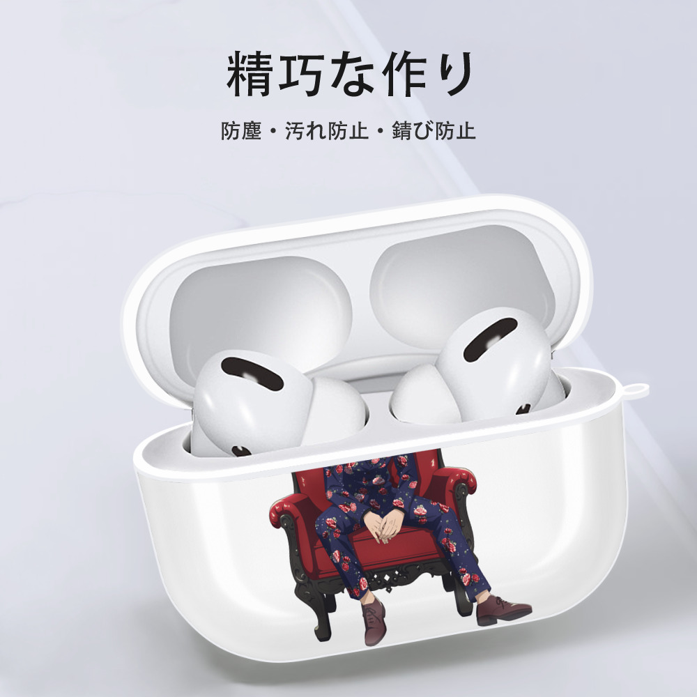 東京リベンジャーズ Tokyo Revengers 【AirPods Pro用】ハードシェル保護ケース 耐衝撃・防指紋・カラビナ付き商品仕様