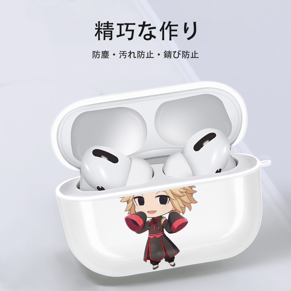 東京リベンジャーズ Tokyo Revengers 【AirPods Pro用】ハードシェル保護ケース 耐衝撃・防指紋・カラビナ付き商品仕様