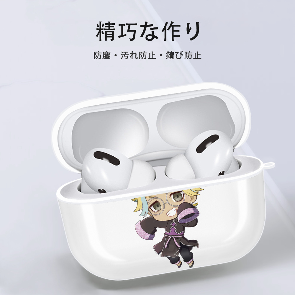 東京リベンジャーズ Tokyo Revengers 【AirPods Pro用】ハードシェル保護ケース 耐衝撃・防指紋・カラビナ付き商品仕様