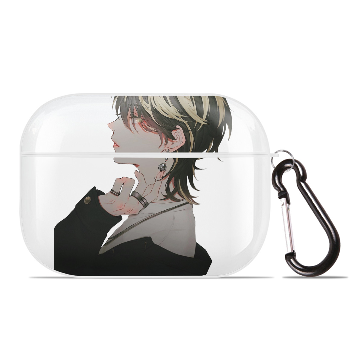 （画像用） 東京リベンジャーズ Tokyo Revengers 【AirPods Pro用】ハードシェル保護ケース 耐衝撃・防指紋・カラビナ付き商品仕様
