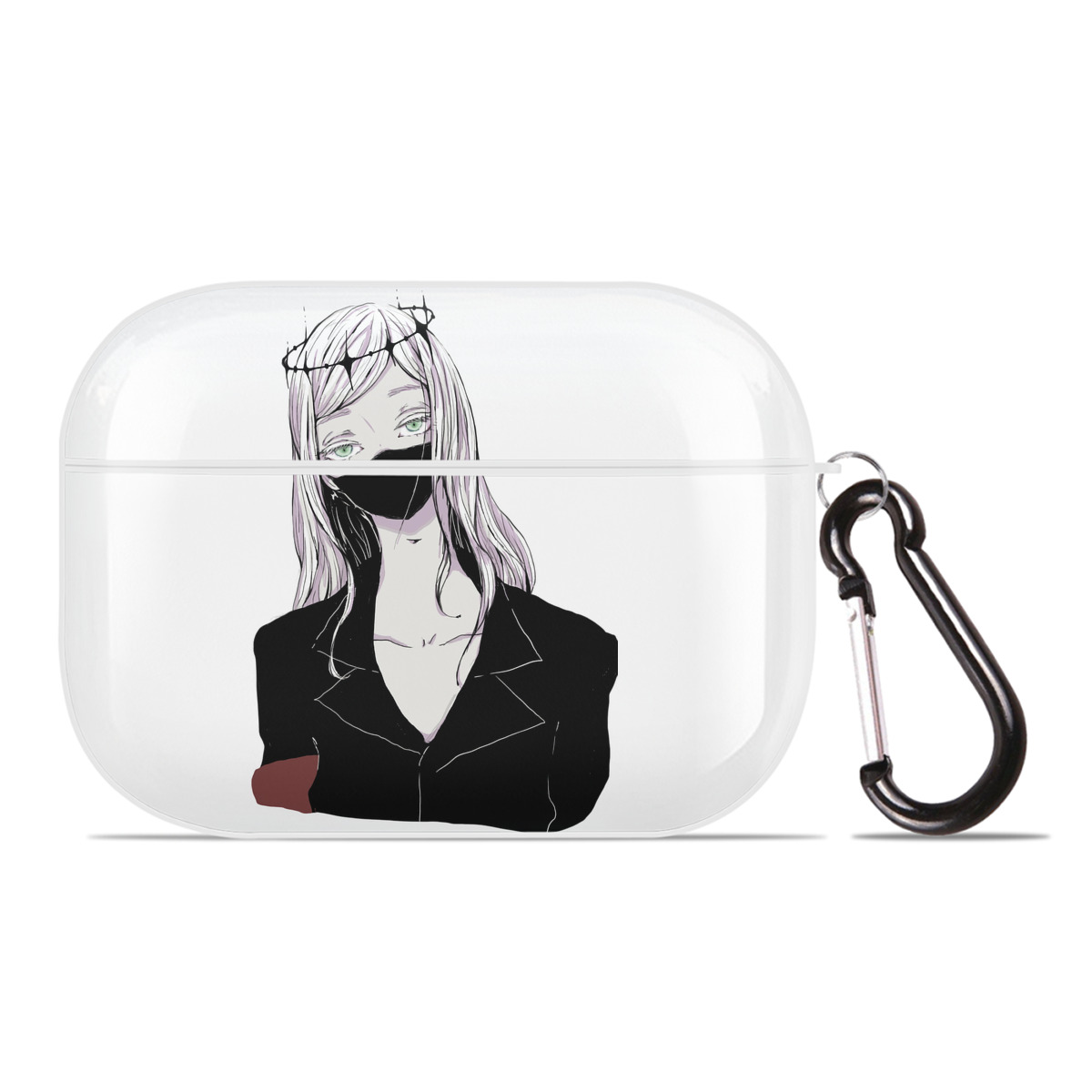 （画像用） 東京リベンジャーズ Tokyo Revengers 【AirPods Pro用】ハードシェル保護ケース 耐衝撃・防指紋・カラビナ付き商品仕様