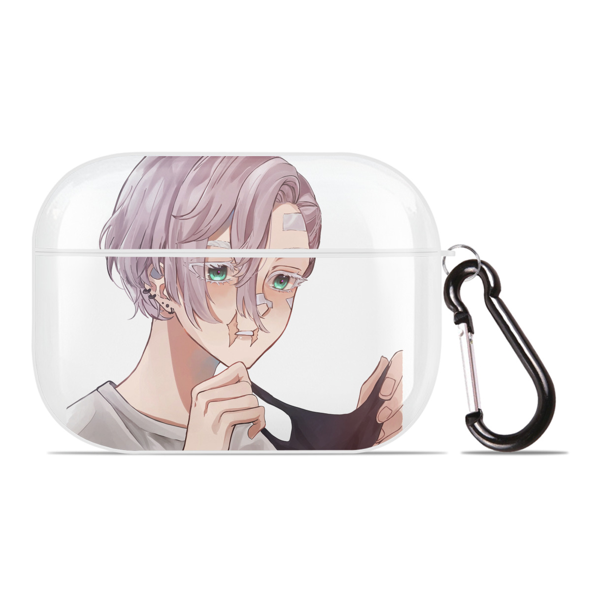 （画像用） 東京リベンジャーズ Tokyo Revengers 【AirPods Pro用】ハードシェル保護ケース 耐衝撃・防指紋・カラビナ付き商品仕様
