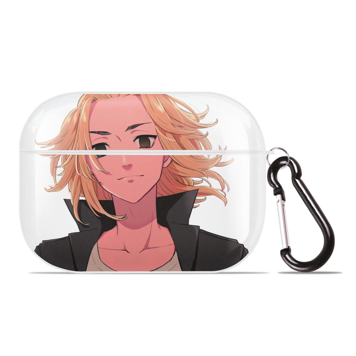 （画像用） 東京リベンジャーズ Tokyo Revengers 【AirPods Pro用】ハードシェル保護ケース 耐衝撃・防指紋・カラビナ付き商品仕様