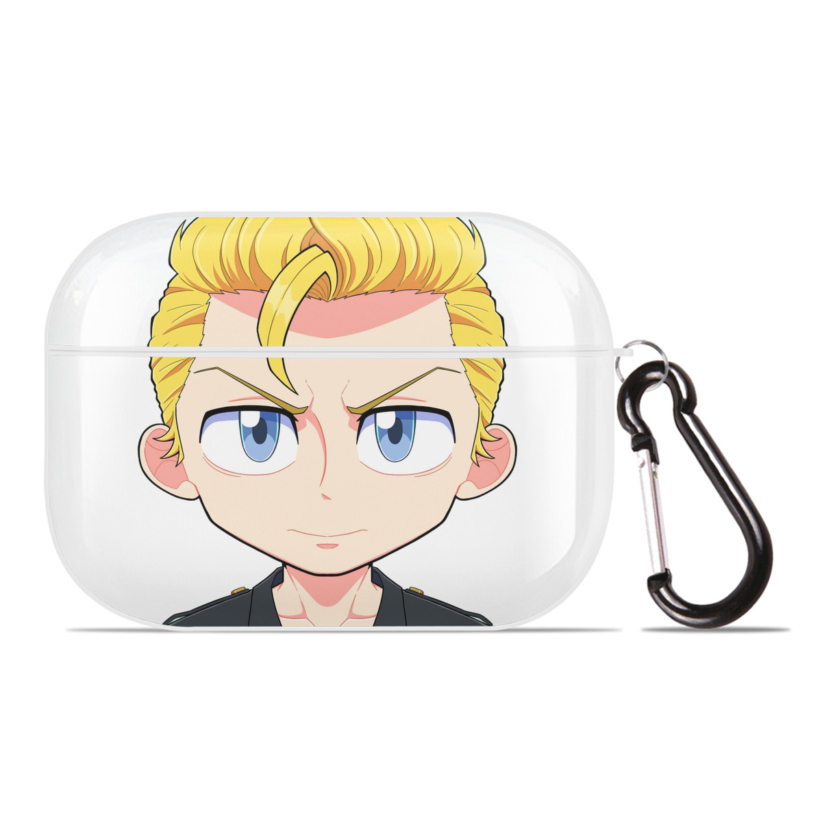 （画像用） 東京リベンジャーズ Tokyo Revengers 【AirPods Pro用】ハードシェル保護ケース 耐衝撃・防指紋・カラビナ付き商品仕様