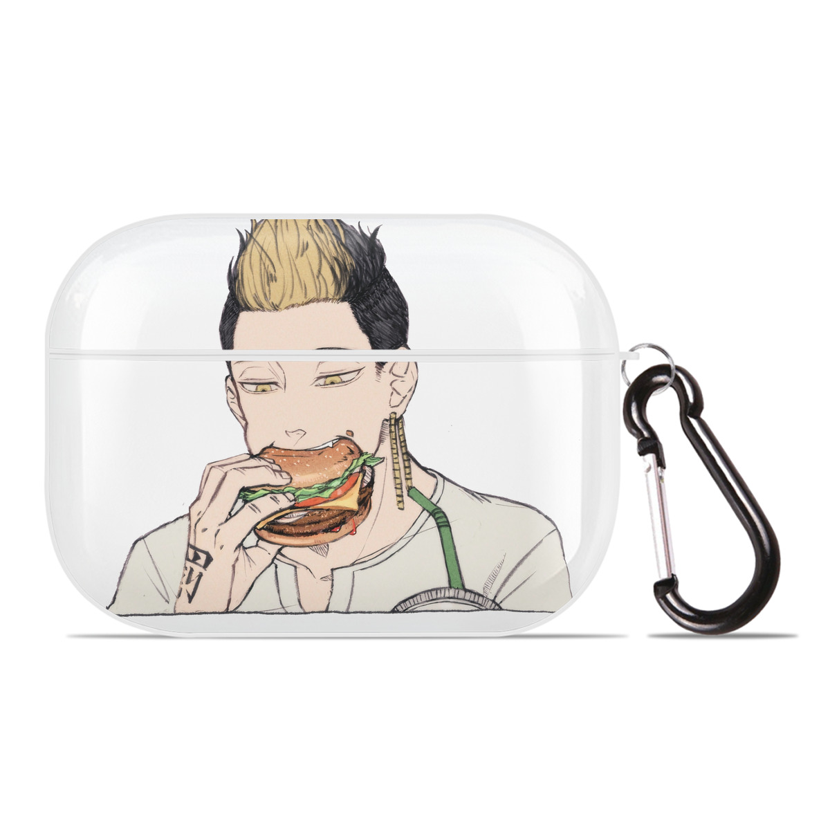 （画像用） 東京リベンジャーズ Tokyo Revengers 【AirPods Pro用】ハードシェル保護ケース 耐衝撃・防指紋・カラビナ付き商品仕様