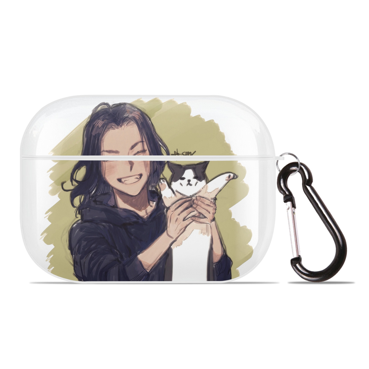 （画像用） 東京リベンジャーズ Tokyo Revengers 【AirPods Pro用】ハードシェル保護ケース 耐衝撃・防指紋・カラビナ付き商品仕様