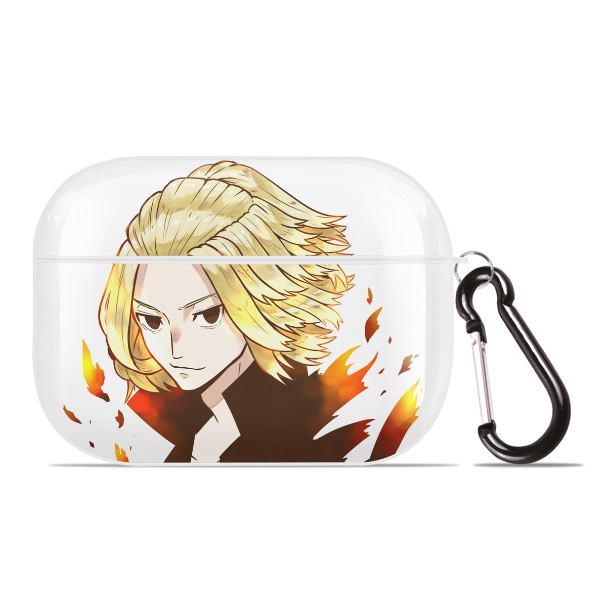 （画像用） 東京リベンジャーズ Tokyo Revengers 【AirPods Pro用】ハードシェル保護ケース 耐衝撃・防指紋・カラビナ付き商品仕様
